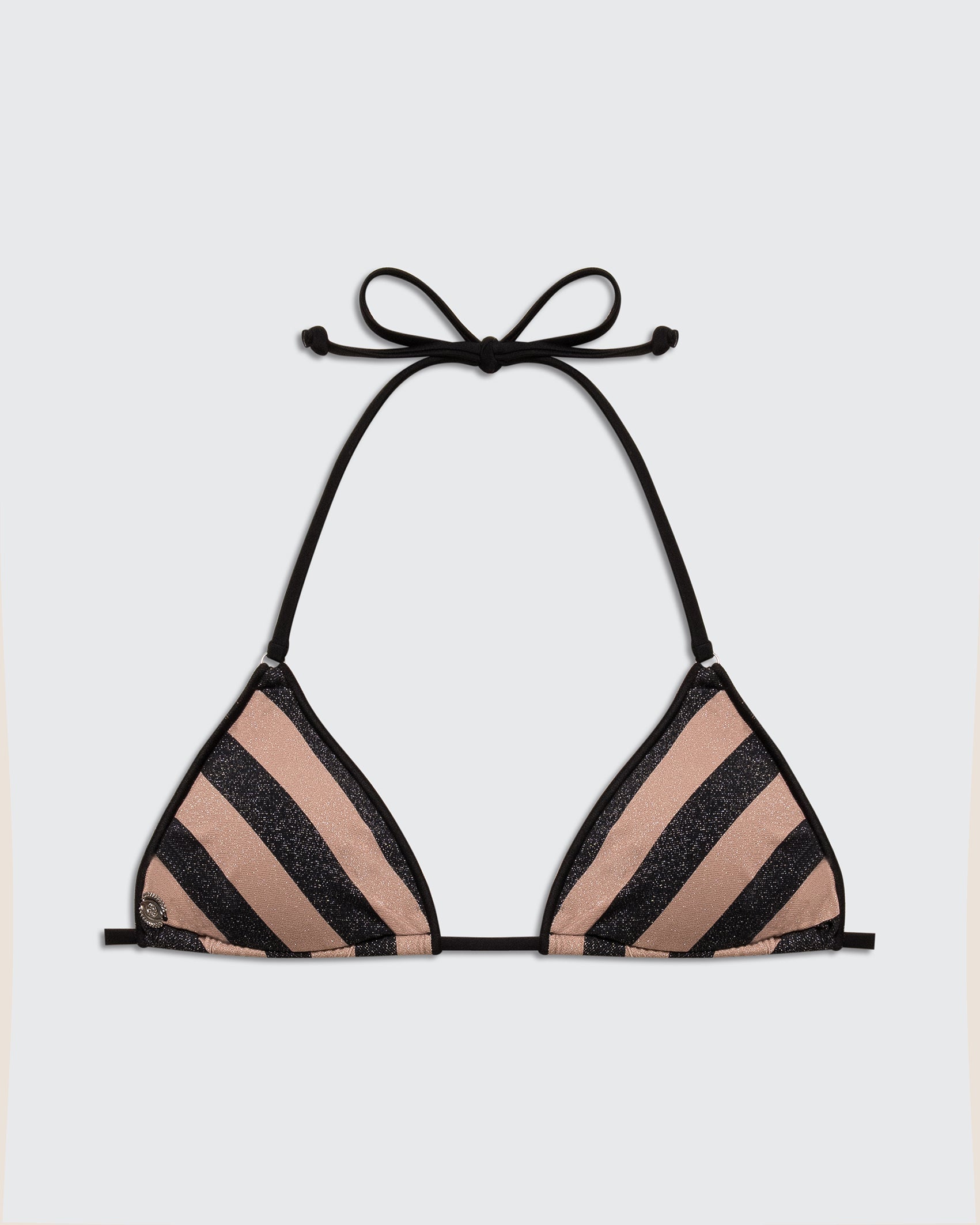 The Black Nude Lurex Set