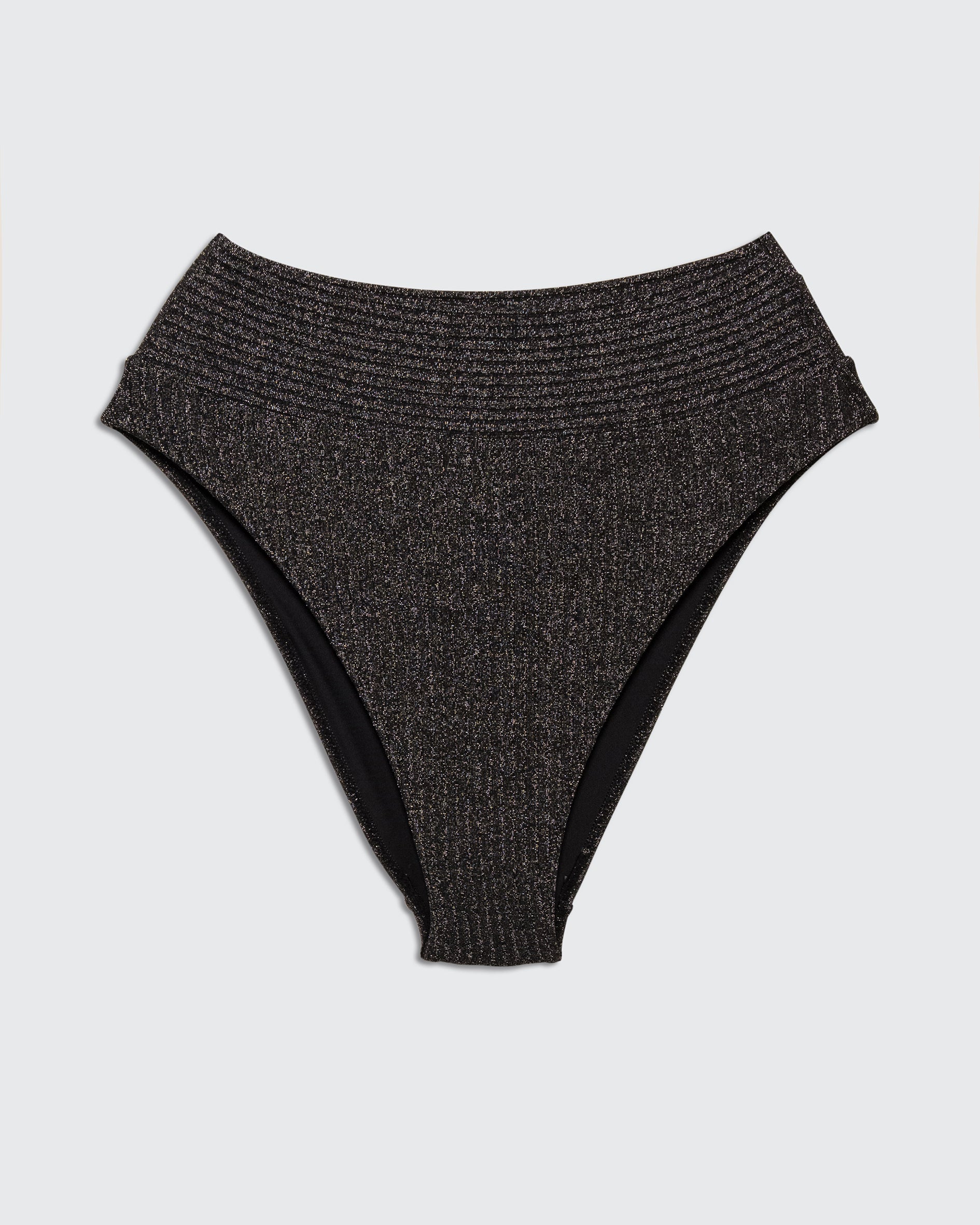 The Black Rib Lurex Set
