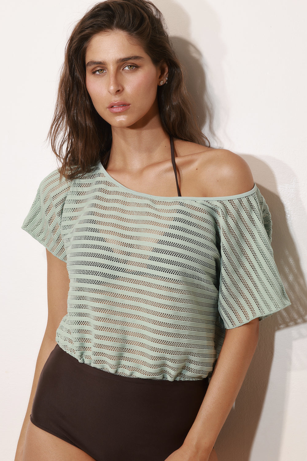 Jane One Piece Brown Mint