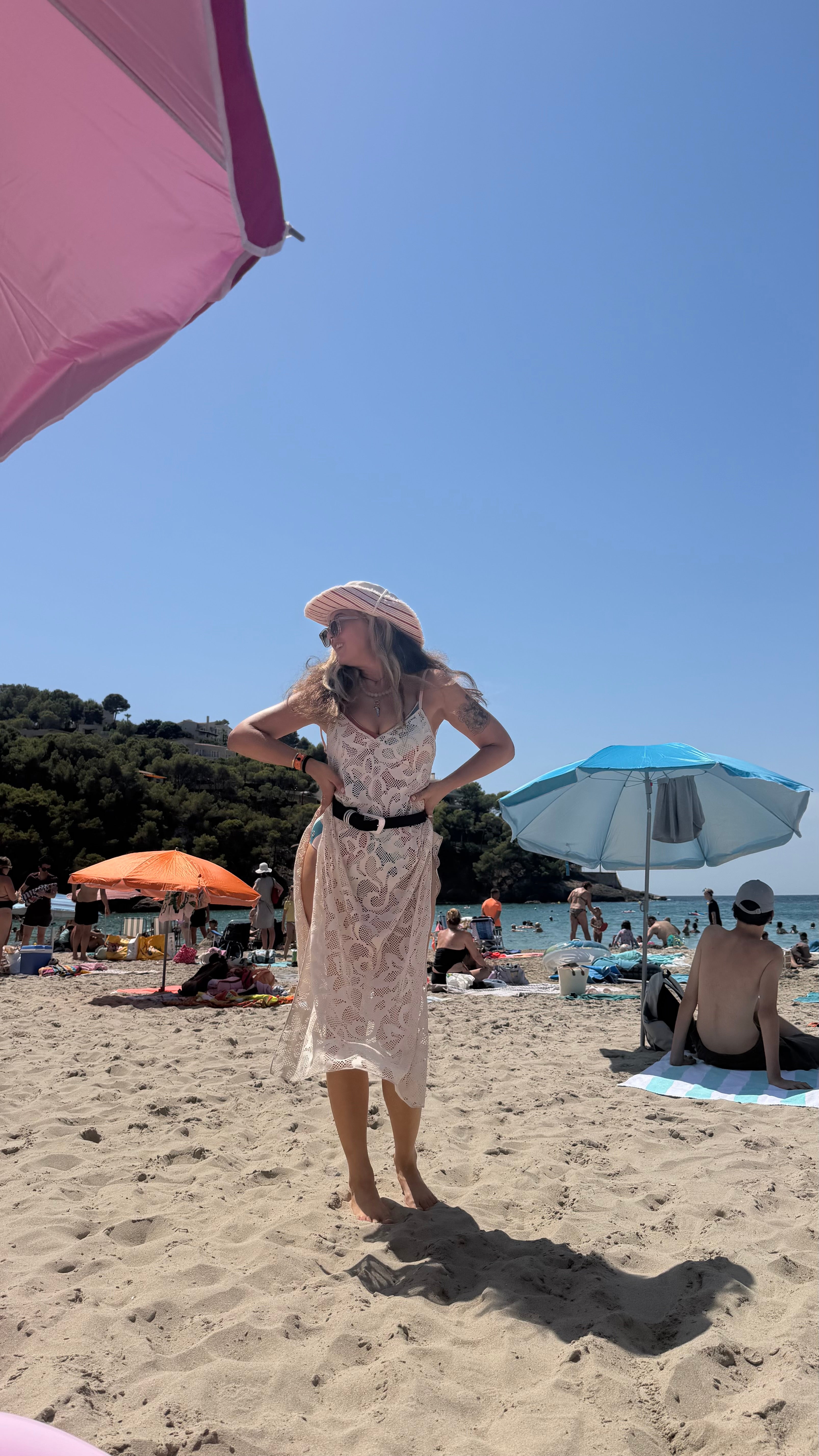 Shell Dress Cream - Dress -BiliBlond Swimwear