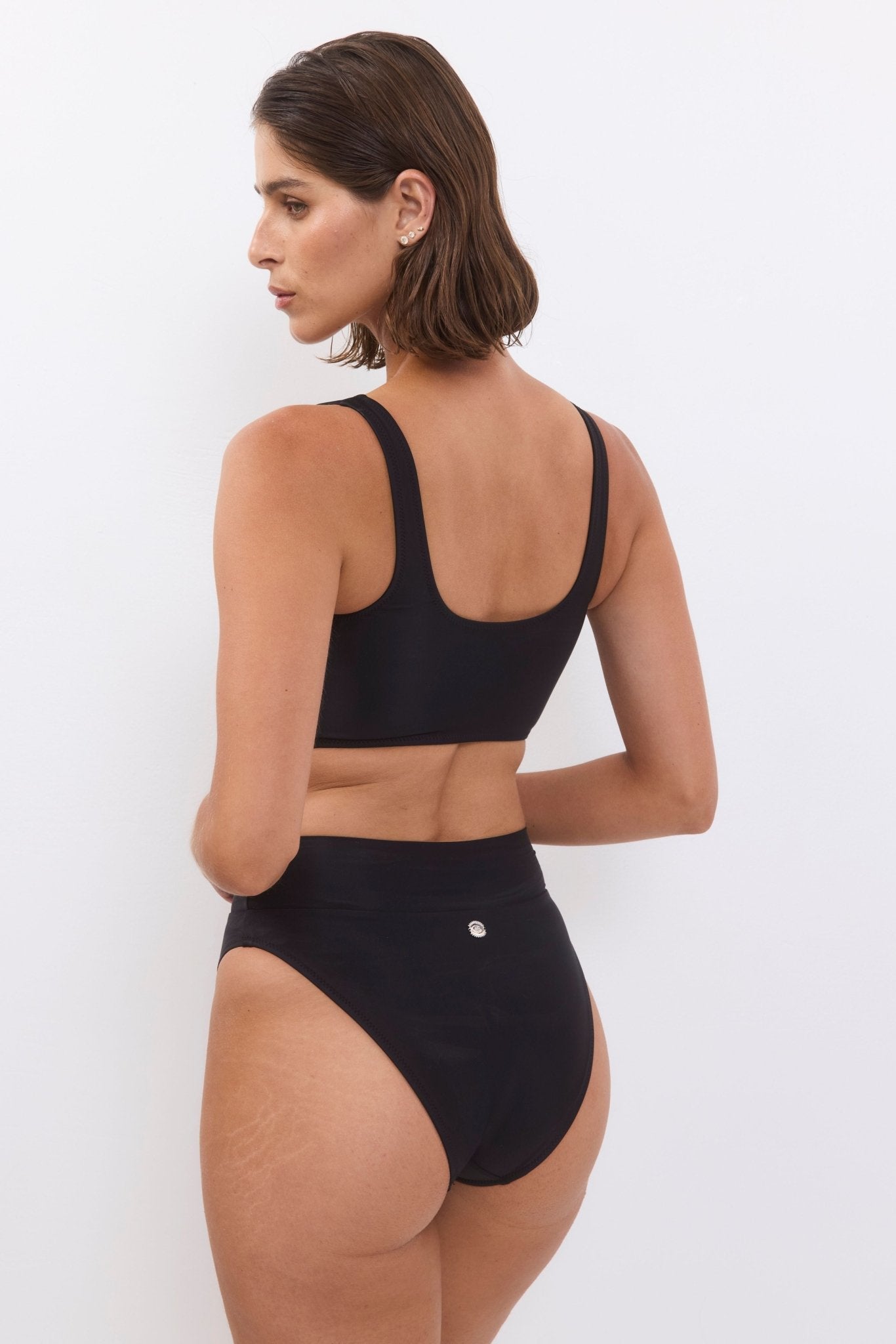 Aqua top Black - BIKINI - BiliBlond Swimwear