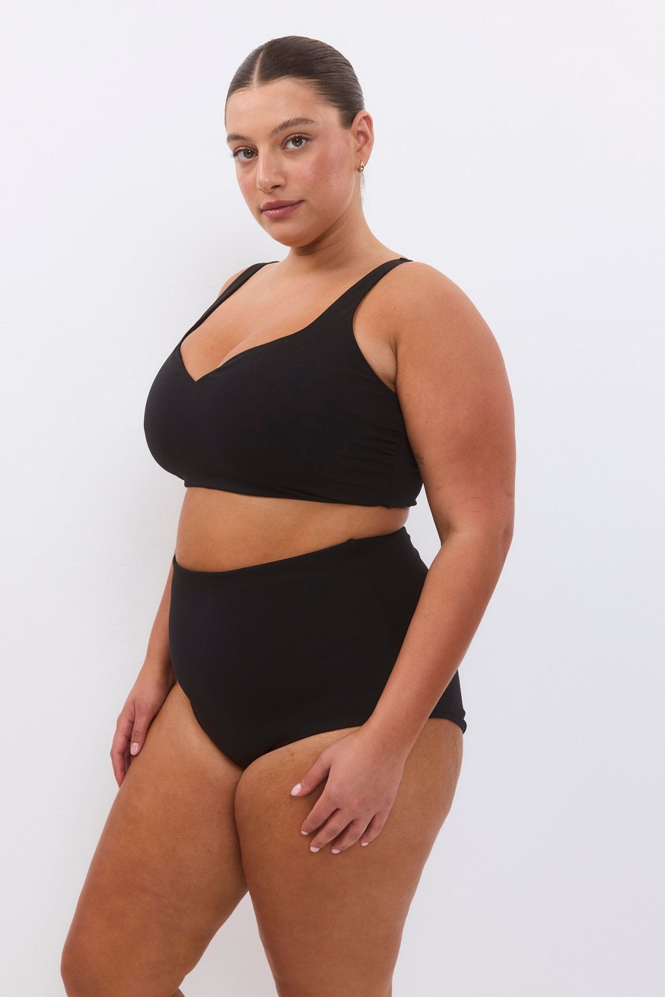 Aqua top Black - BIKINI - BiliBlond Swimwear