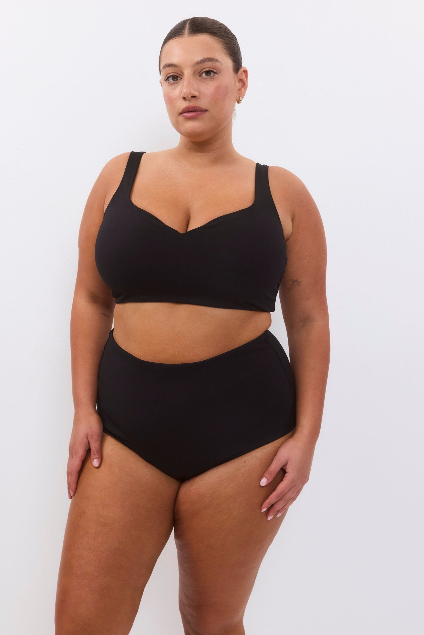 Aqua top Black - BIKINI - BiliBlond Swimwear