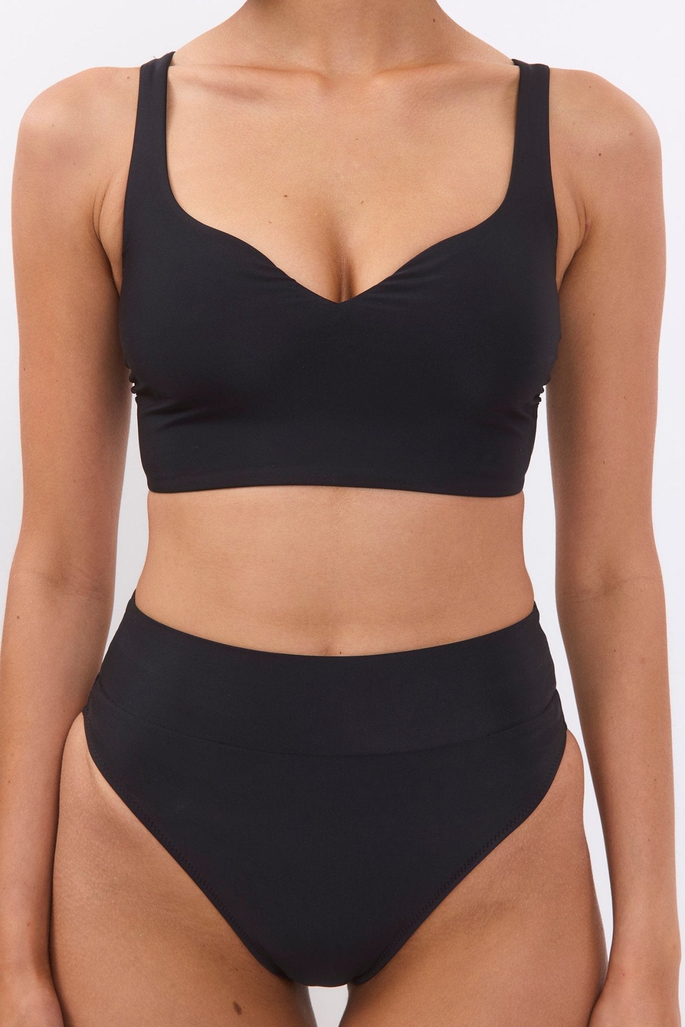 Aqua top Black - BIKINI - BiliBlond Swimwear