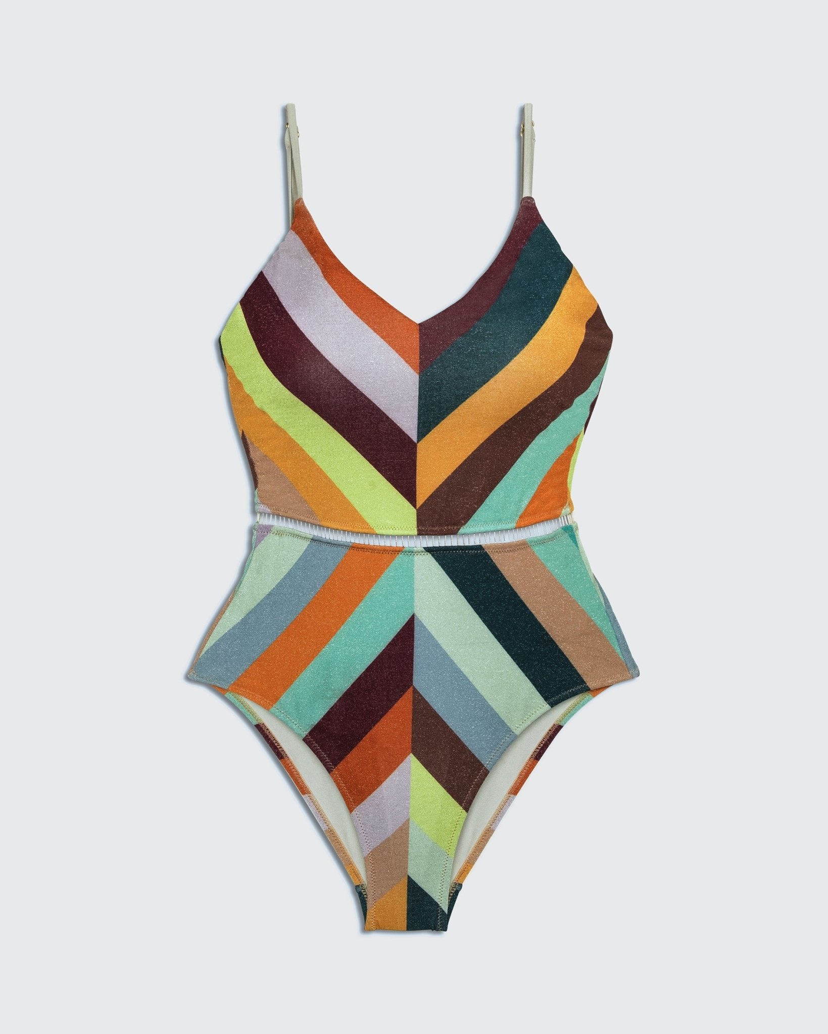 Arava 70S stripes retro - one piece -BiliBlond LTD