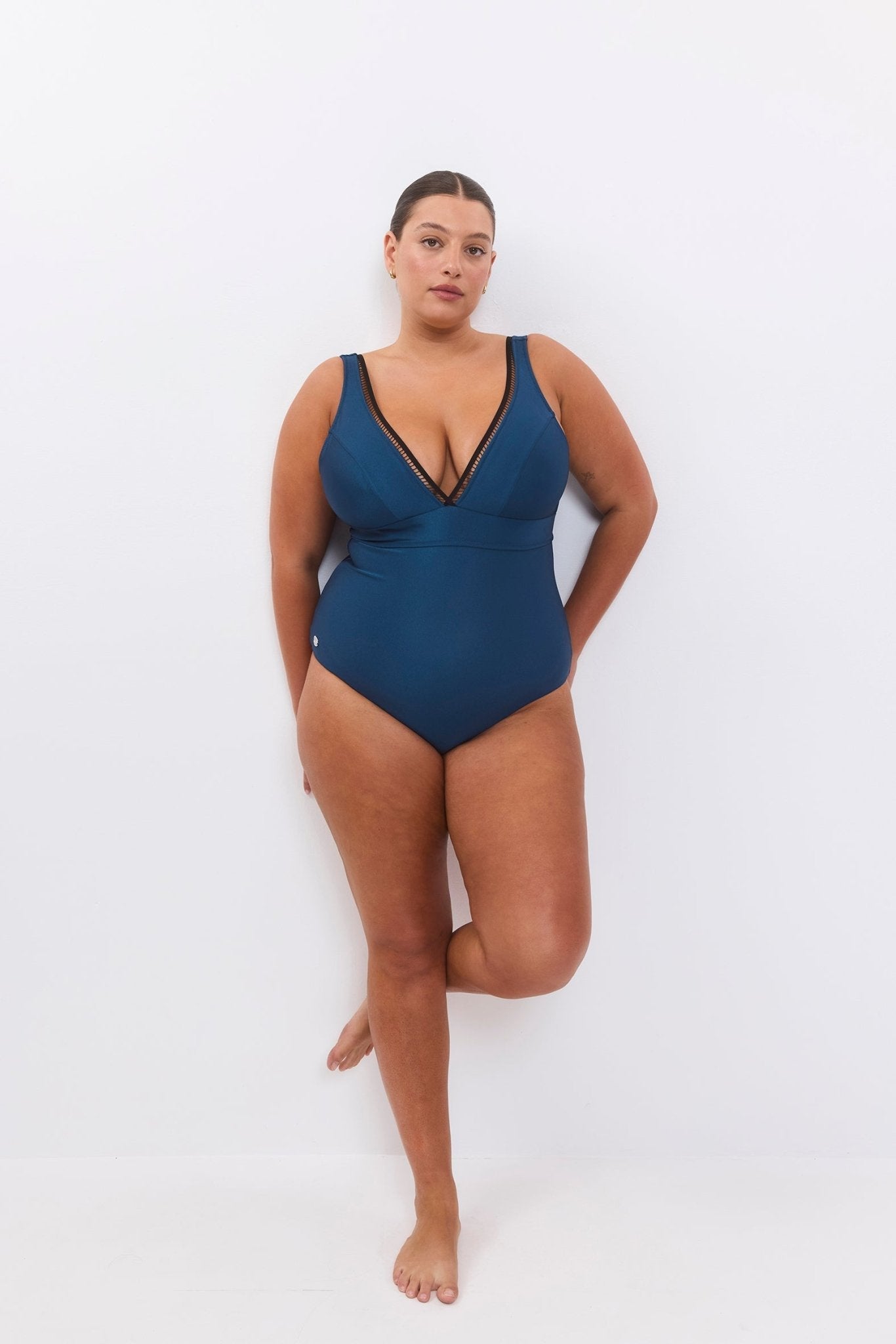 Atlantic Navy - one piece - BiliBlond Swimwear