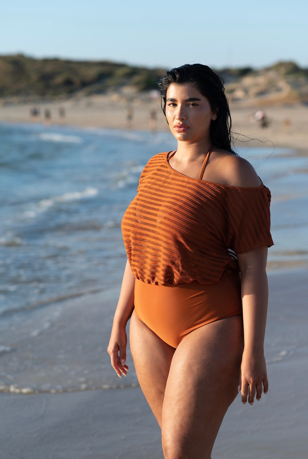 Bili triangle Brown - BIKINI -BiliBlond Swimwear