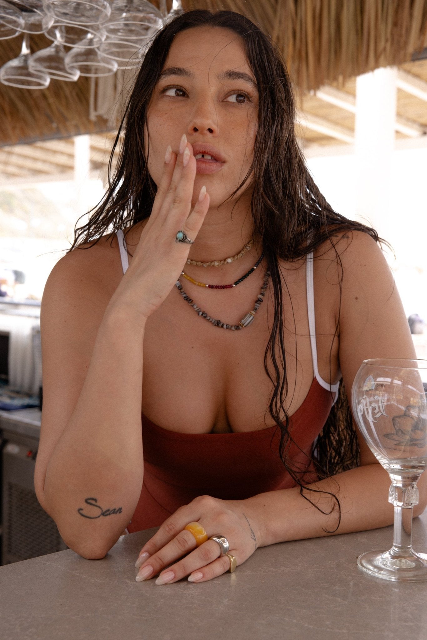 CALIFORNIA ONE - PIECE RED - one piece - BiliBlond Swimwear