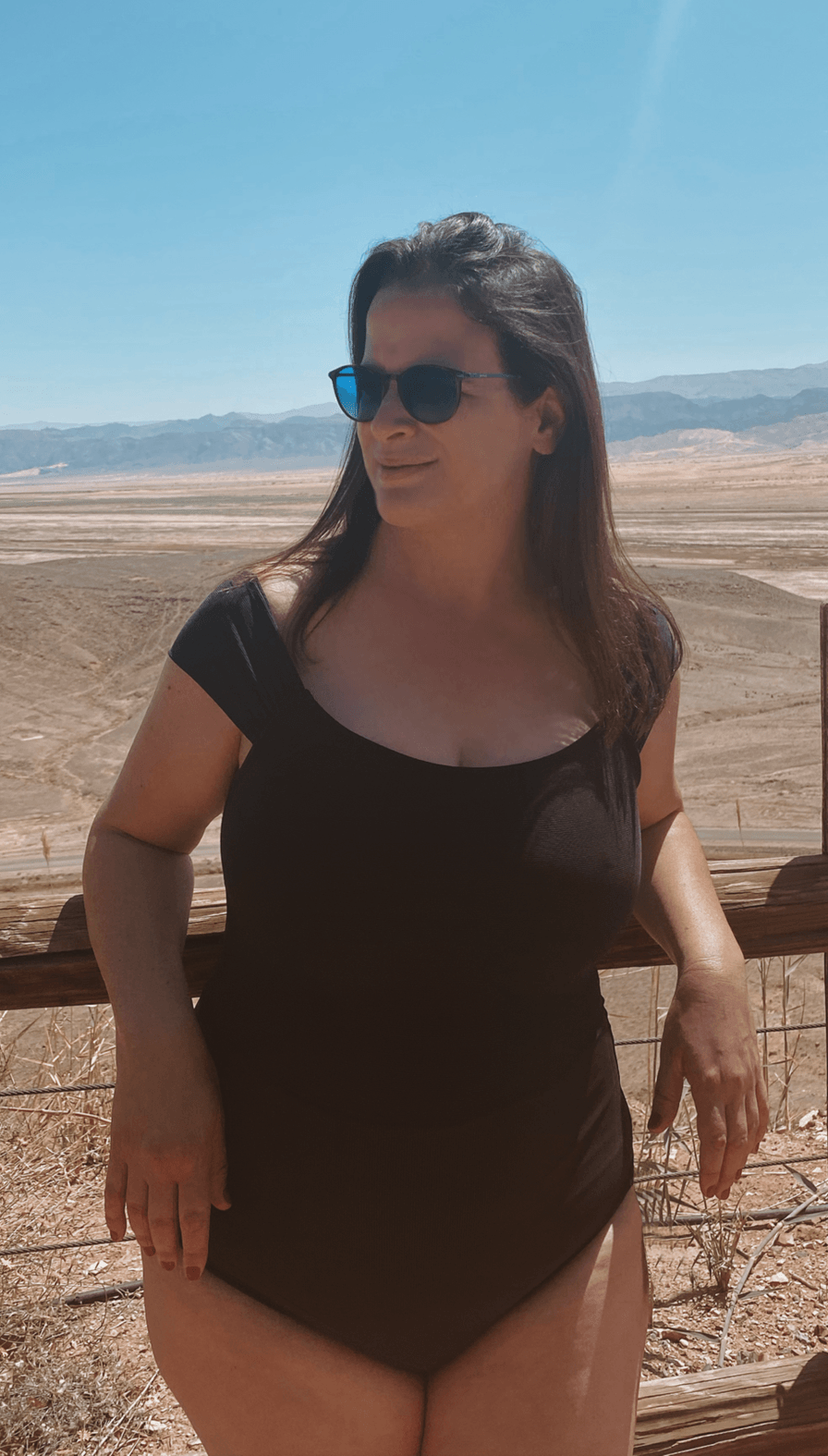 Elizabeth Black rib - one piece -BiliBlond LTD