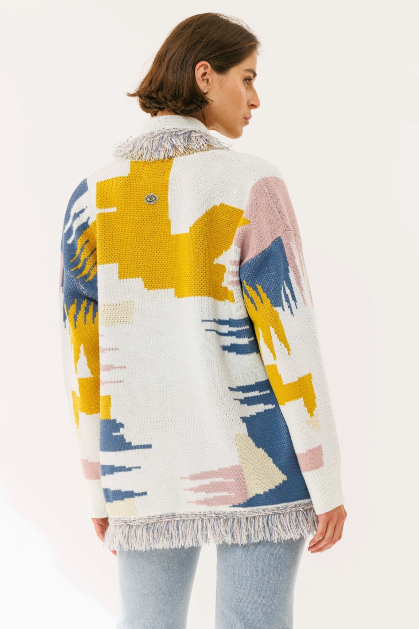 Ethnic Cardigan - knit set - BiliBlond Swimwear