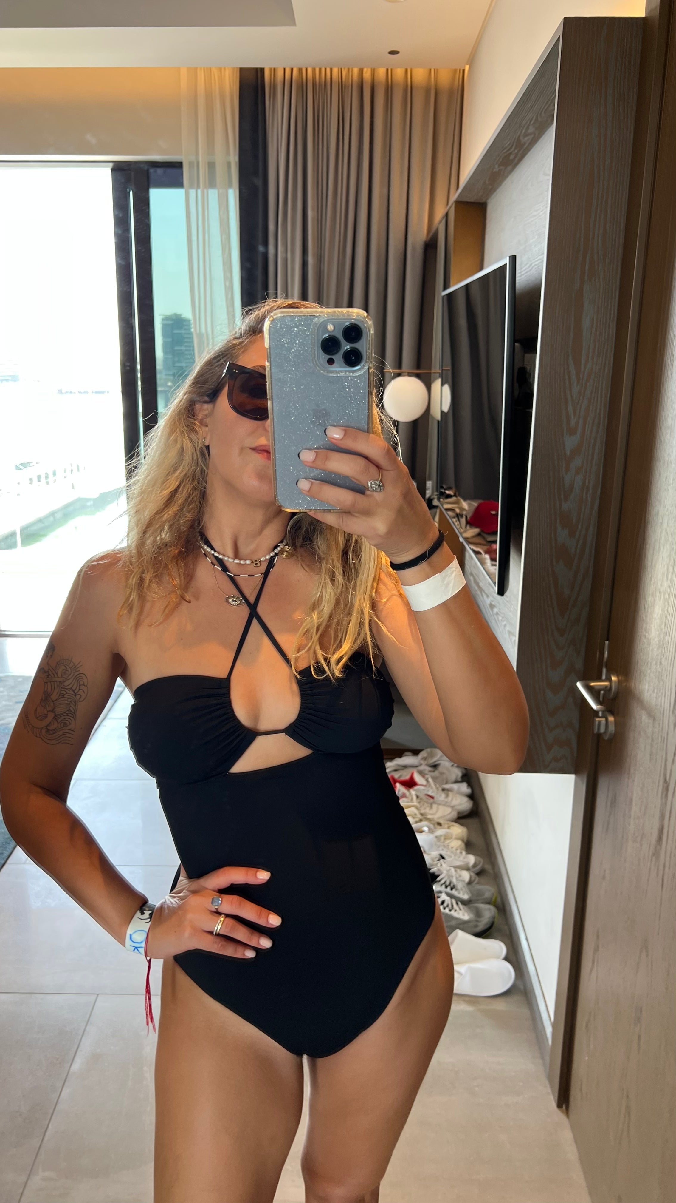 Panther one piece Black