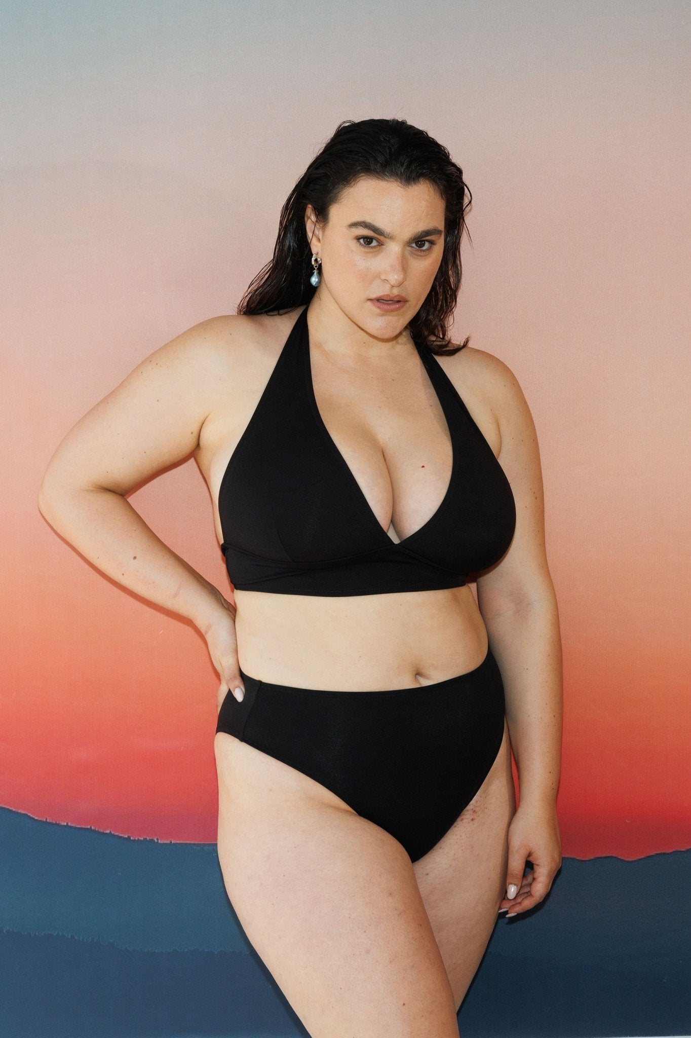 Jay Top Black - BIKINI -BiliBlond Swimwear