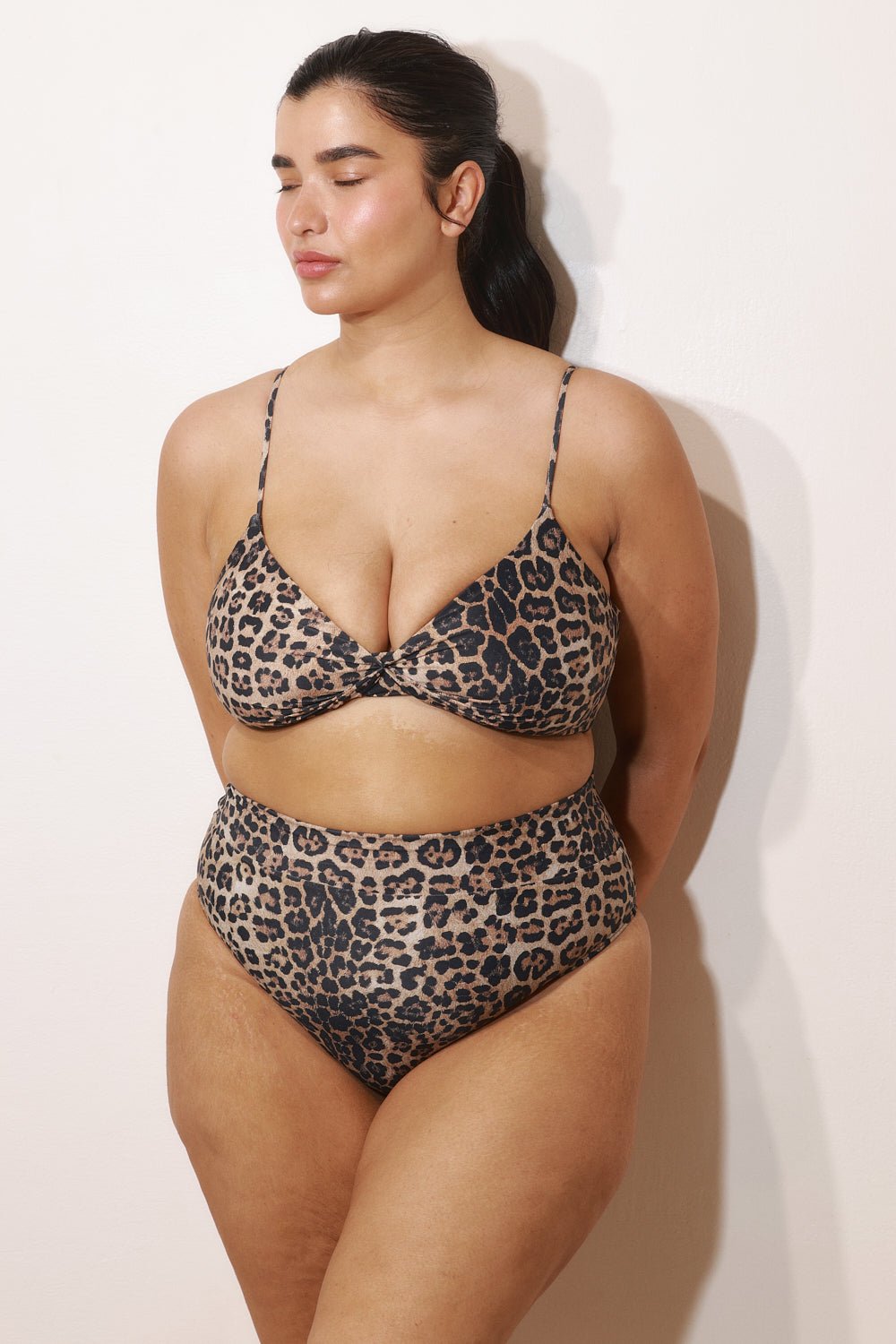 Jordan Top Leopard - BIKINI - BiliBlond Swimwear