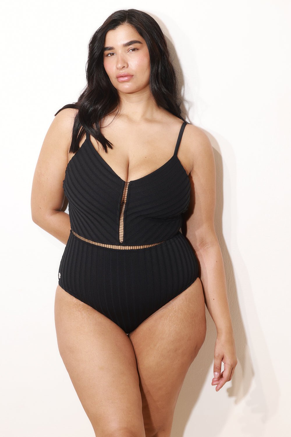 Kim Black Trim - one piece - BiliBlond Swimwear