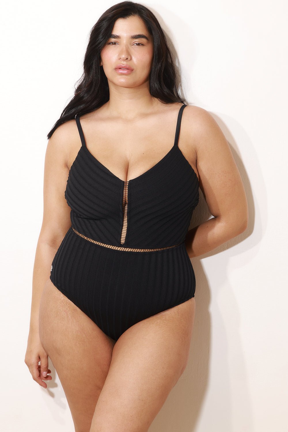 Kim Black Trim - one piece - BiliBlond Swimwear