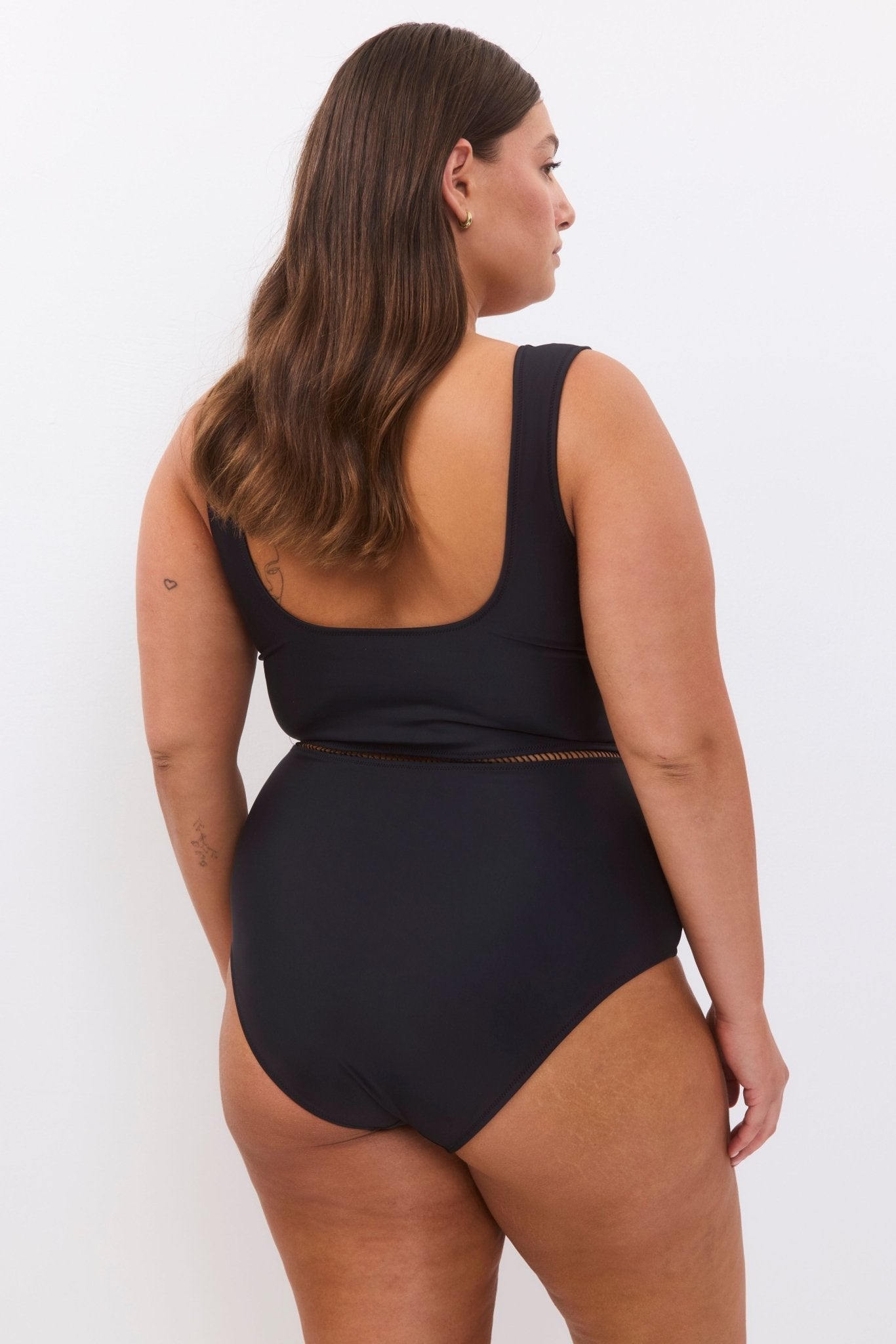 Lava Black - one piece - BiliBlond Swimwear