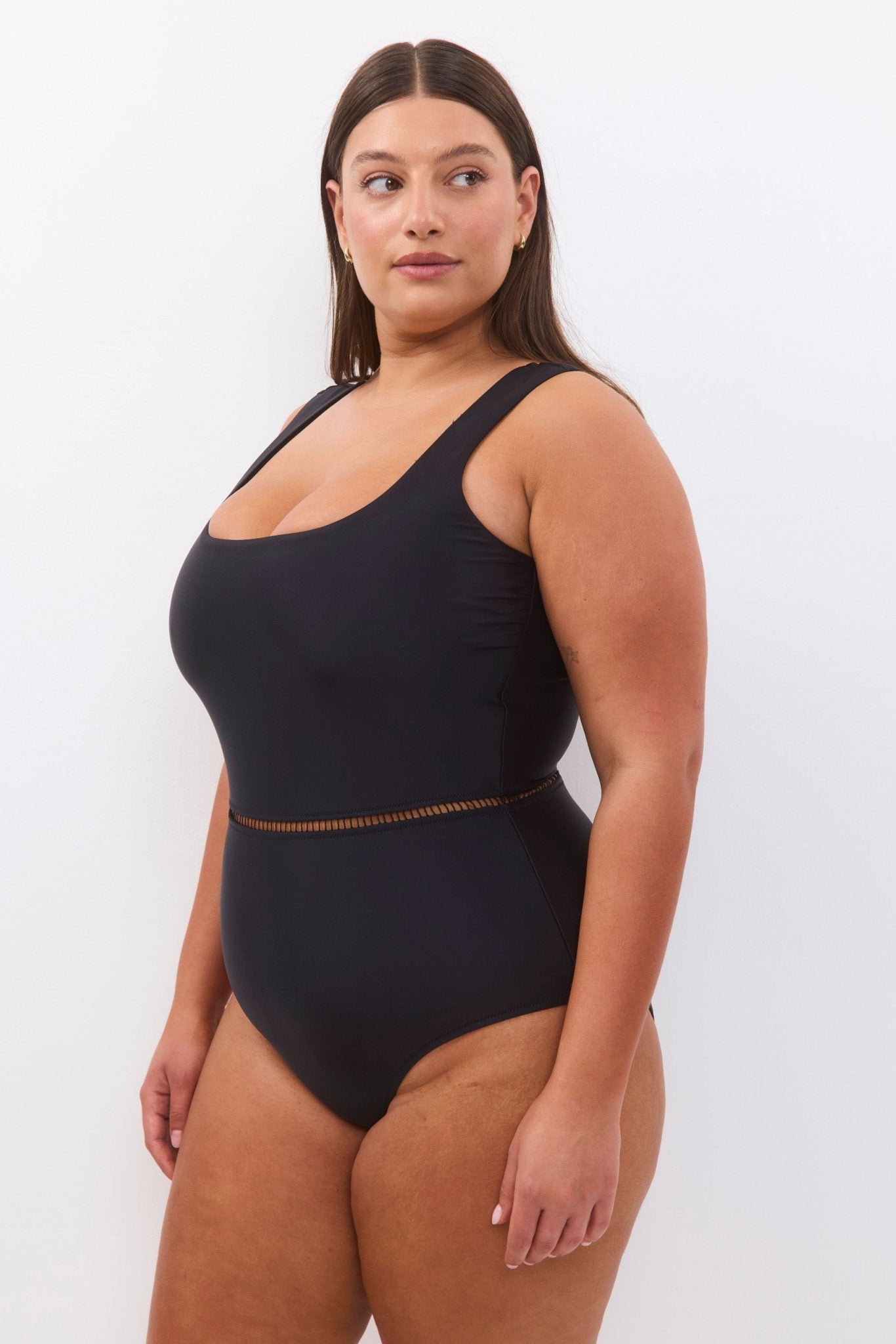 Lava Black - one piece - BiliBlond Swimwear