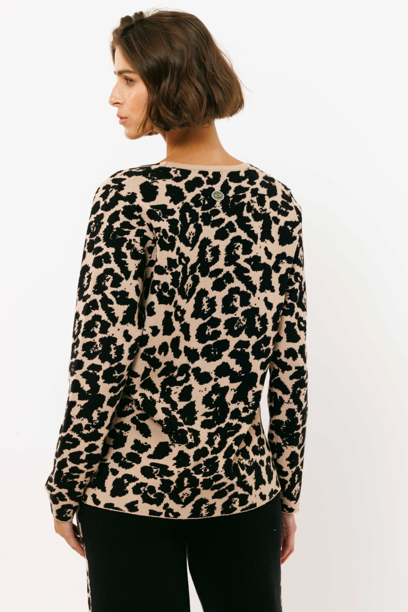 Leopard Cardigan - knit set - BiliBlond Swimwear