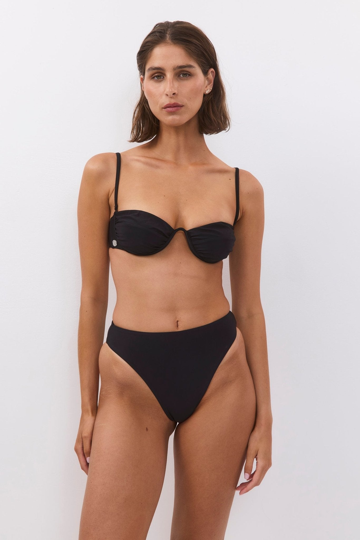 Lotus Bottom Black - BIKINI - BiliBlond Swimwear