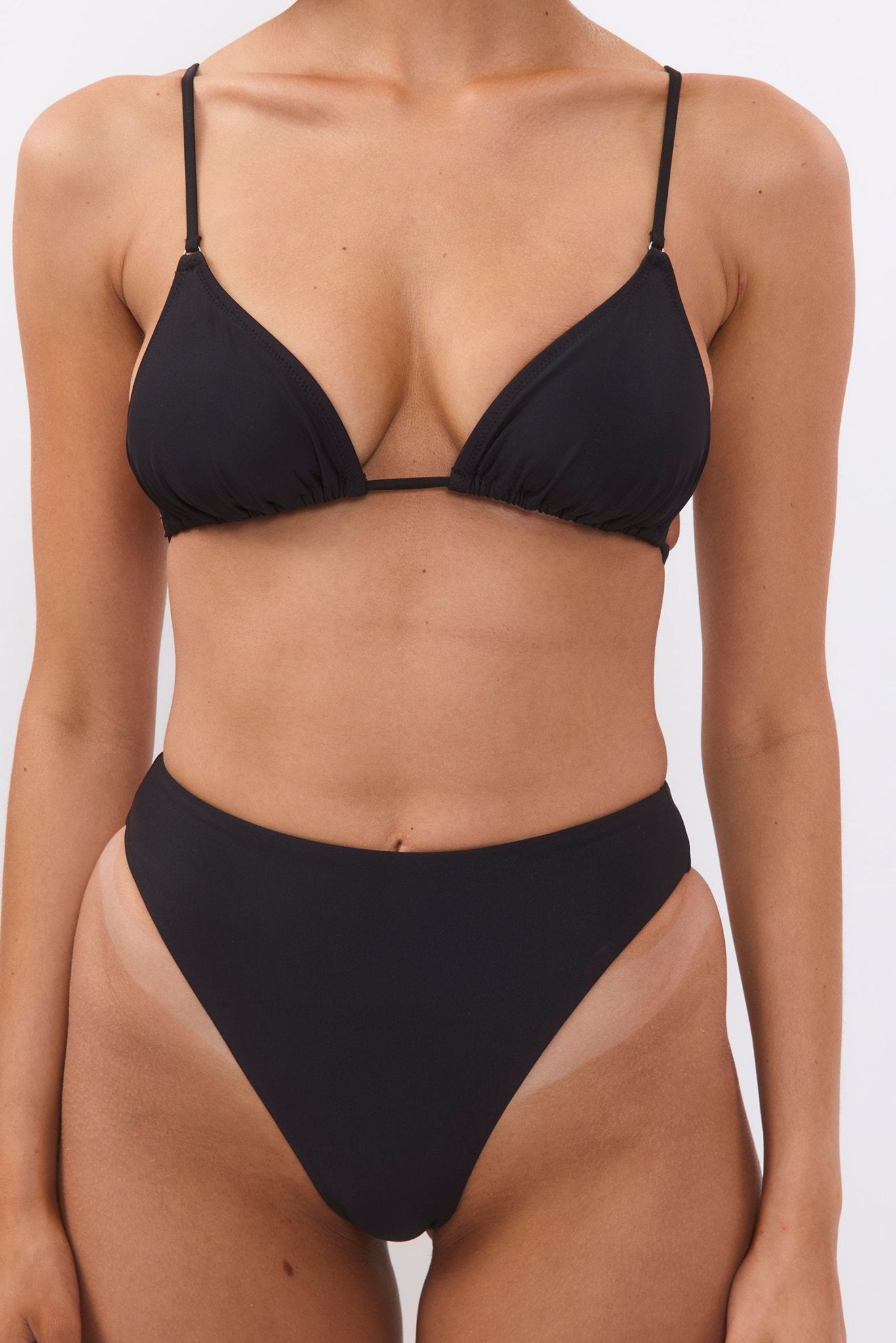 Lotus Bottom Black - BIKINI - BiliBlond Swimwear
