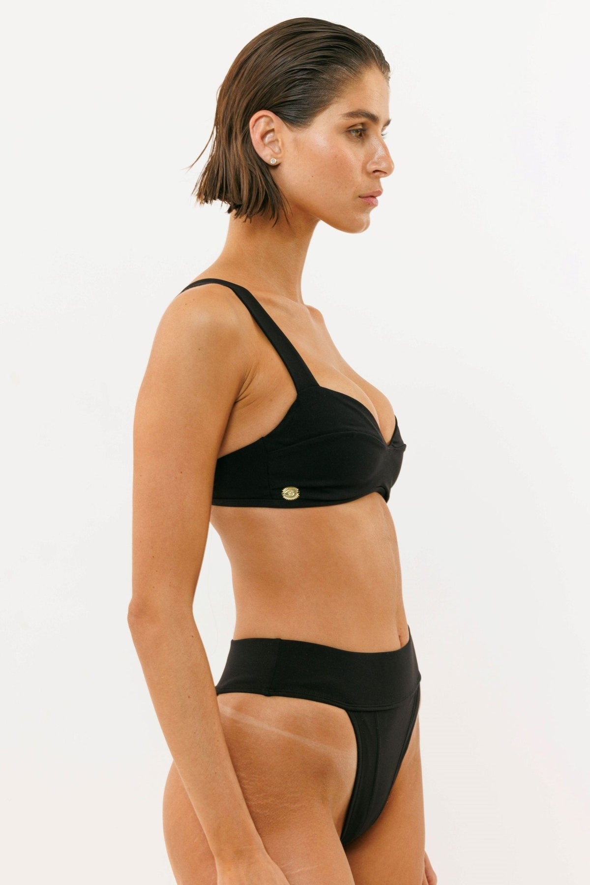 Mila Top Black - BIKINI - BiliBlond Swimwear