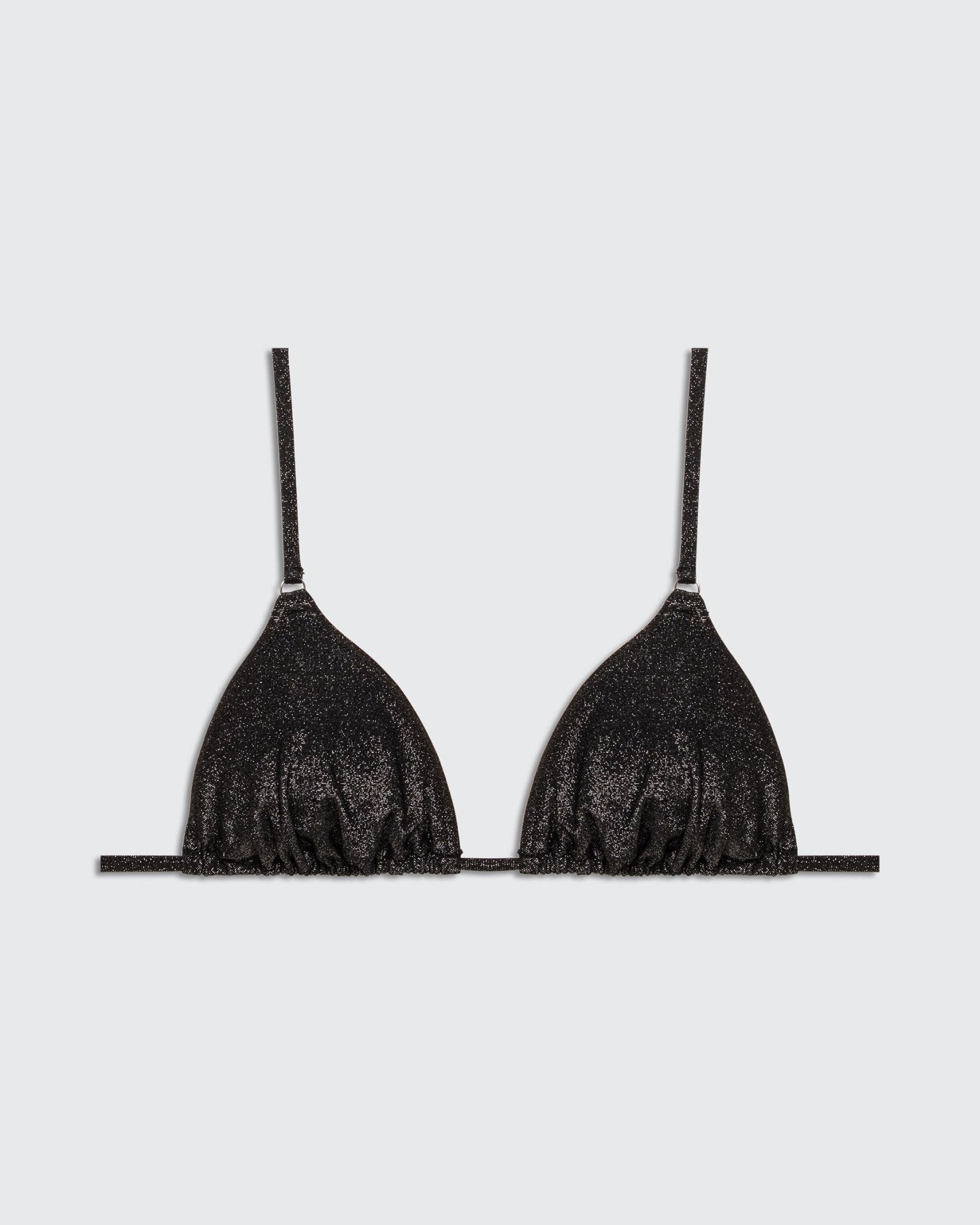 Miley Top Black Lurex - BIKINI - BiliBlond Swimwear