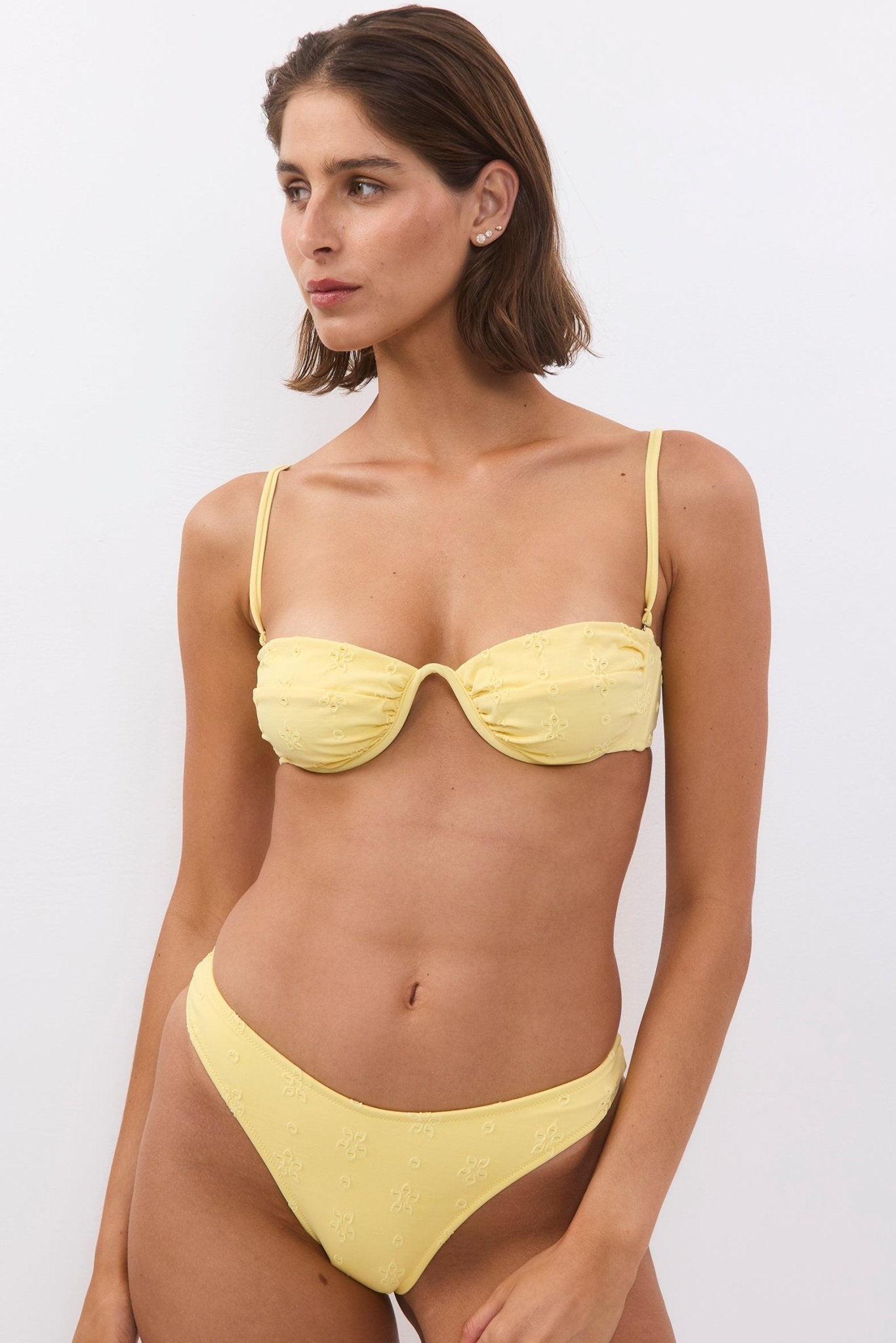 Negev Bottom Light Yellow - BIKINI - BiliBlond Swimwear