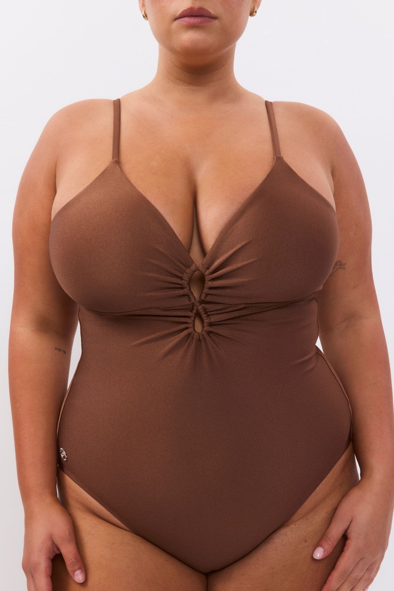 Nyanga Onepiece Brown - one piece - BiliBlond Swimwear