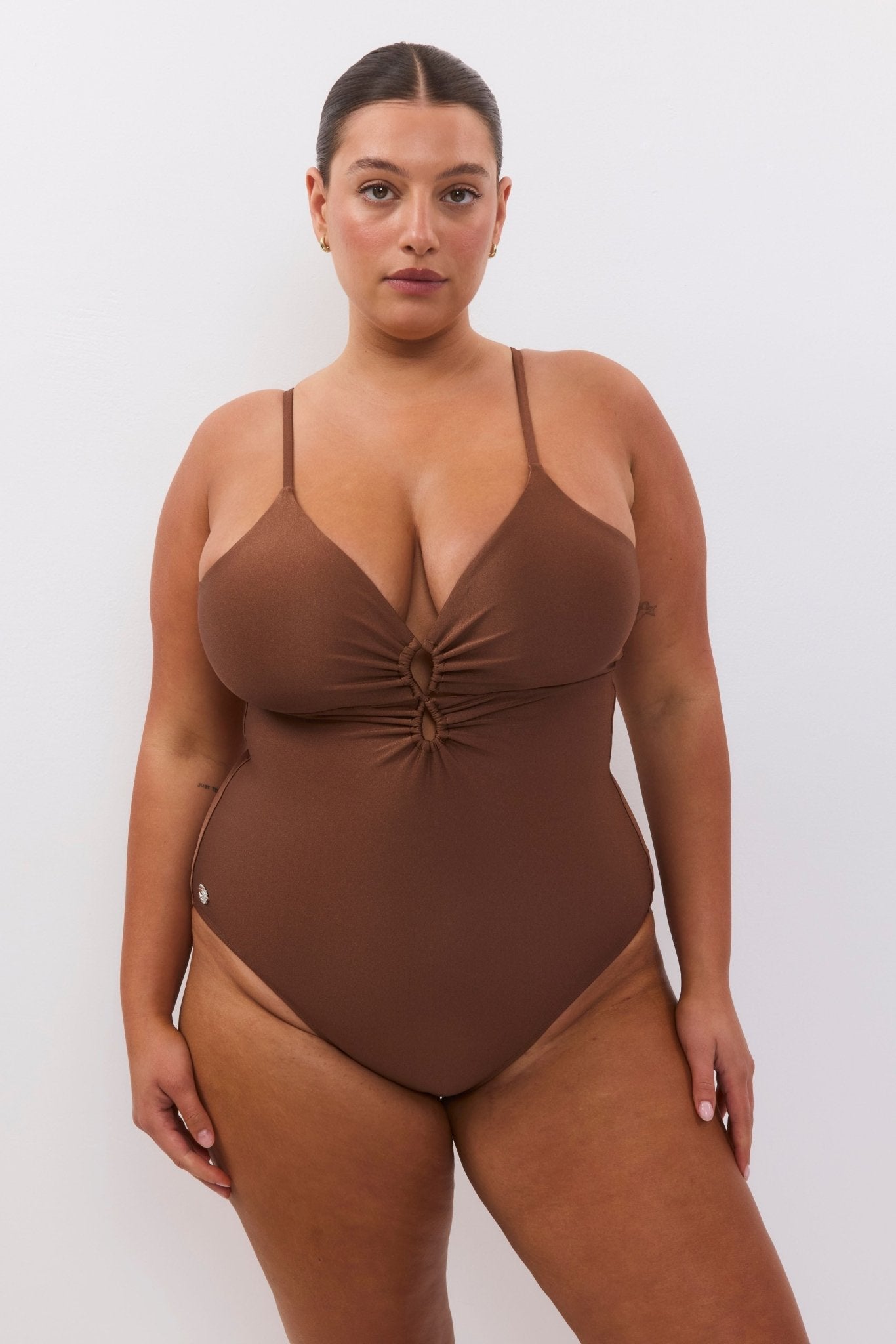 Nyanga Onepiece Brown - one piece - BiliBlond Swimwear