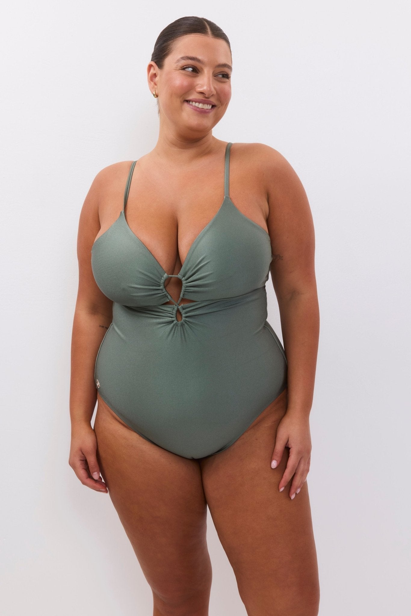 Nyanga Sage - one piece - BiliBlond Swimwear