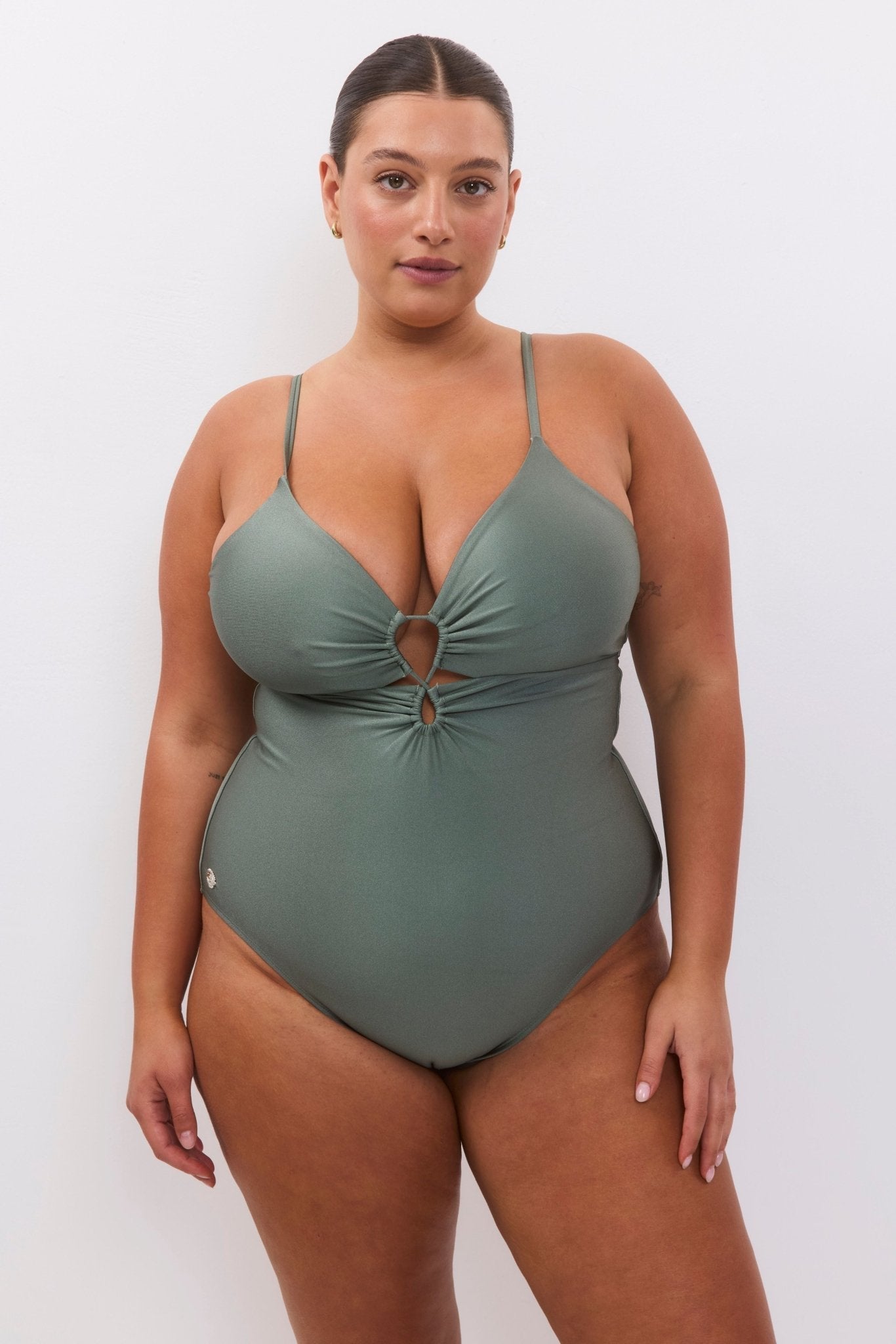 Nyanga Sage - one piece - BiliBlond Swimwear