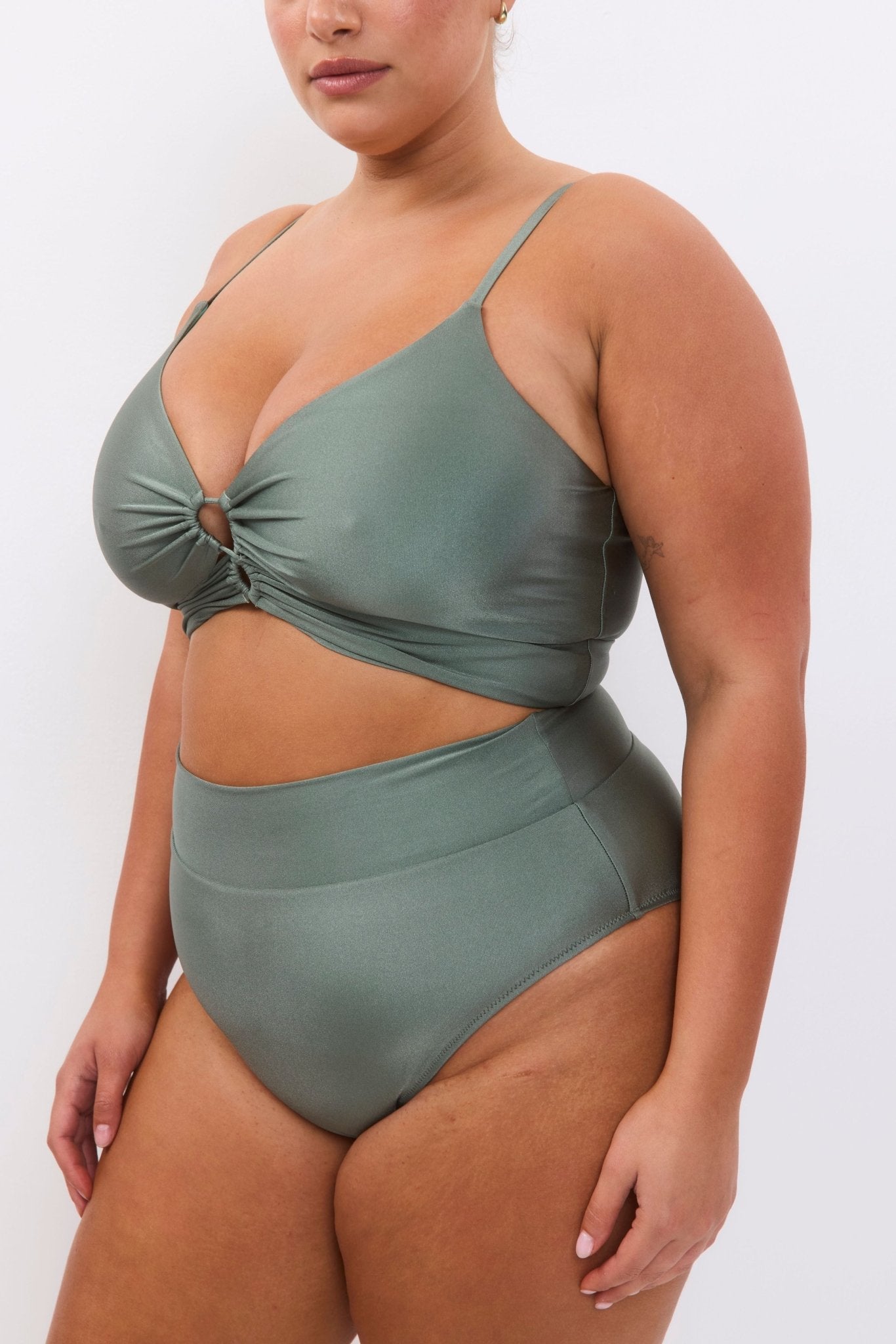 Nyanga Top Sage - BIKINI - BiliBlond Swimwear