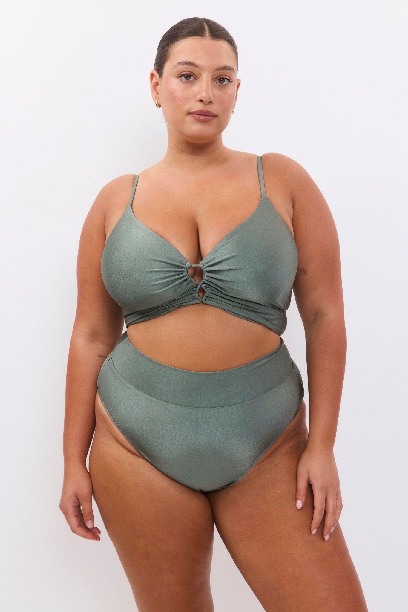Nyanga Top Sage - BIKINI - BiliBlond Swimwear