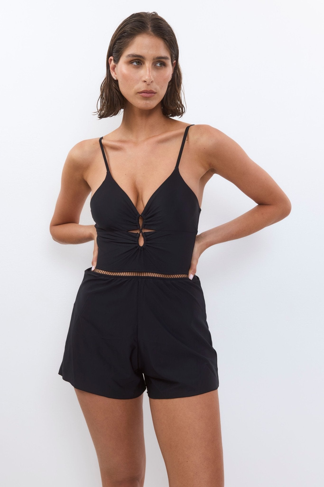 Overall Nyanga Black - BiliBlond Swimwear