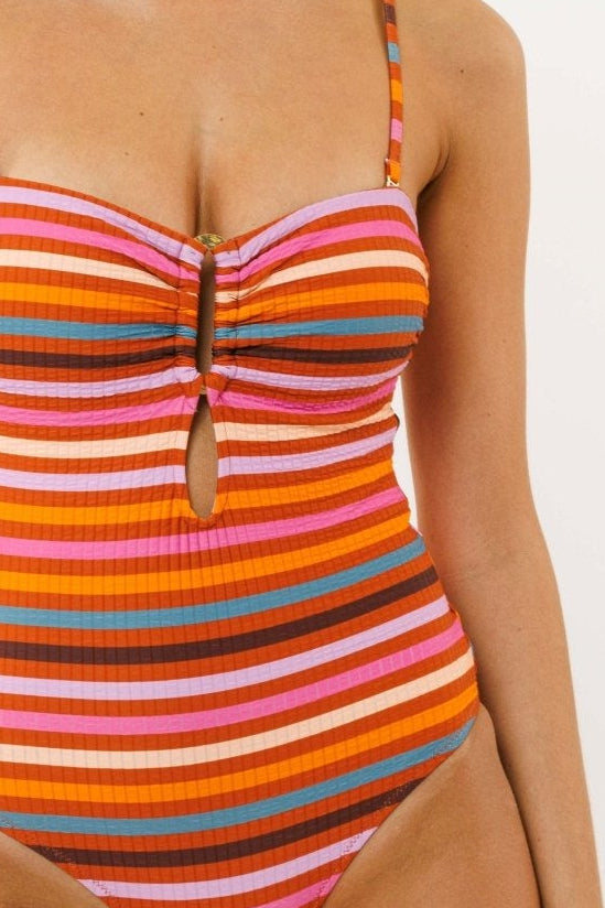 Renée Colorful Stripes - one piece - BiliBlond Swimwear