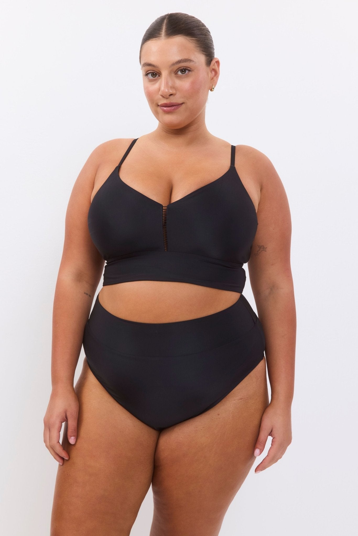 Rotem top basic black - BIKINI - BiliBlond Swimwear