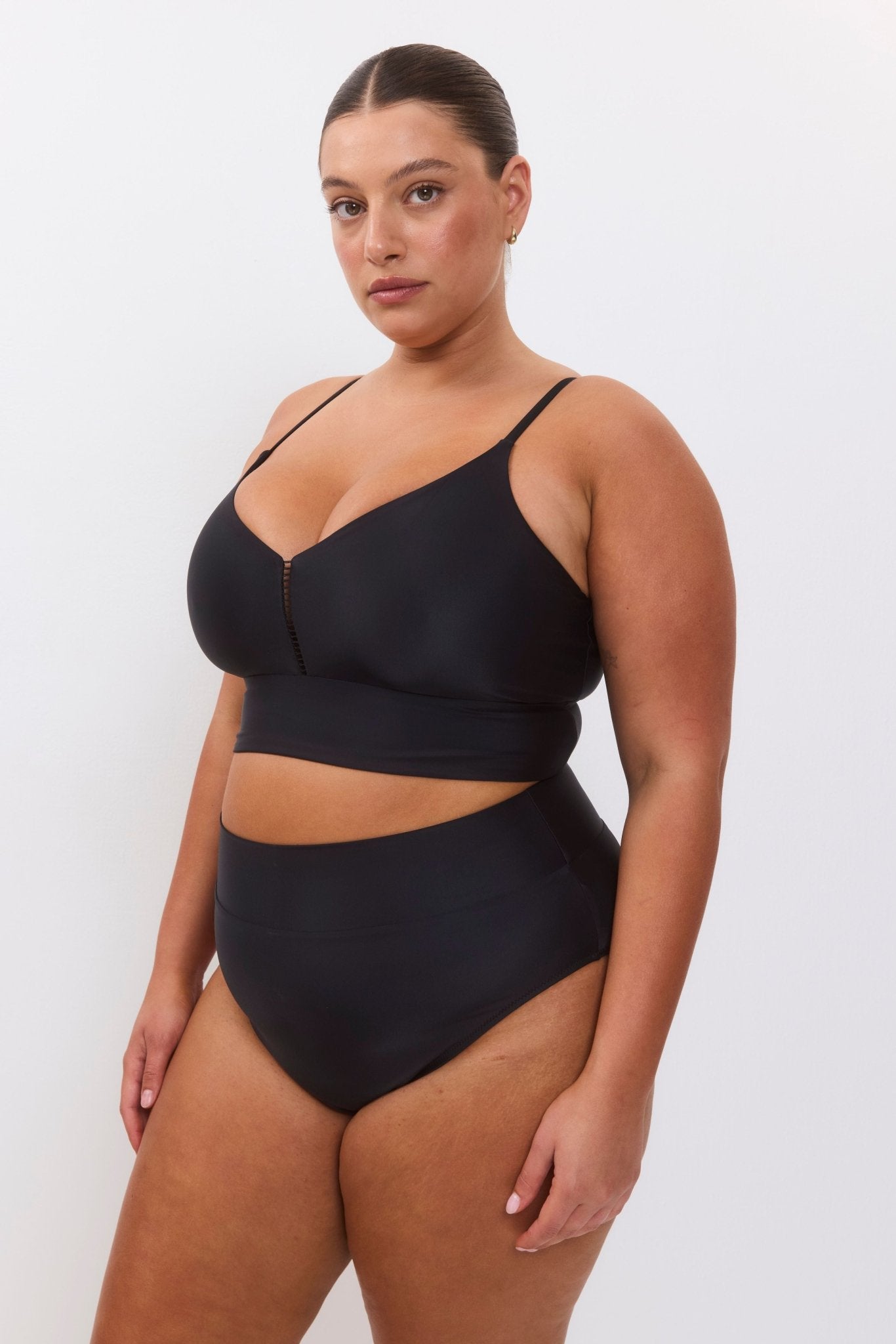 Rotem top basic black - BIKINI - BiliBlond Swimwear