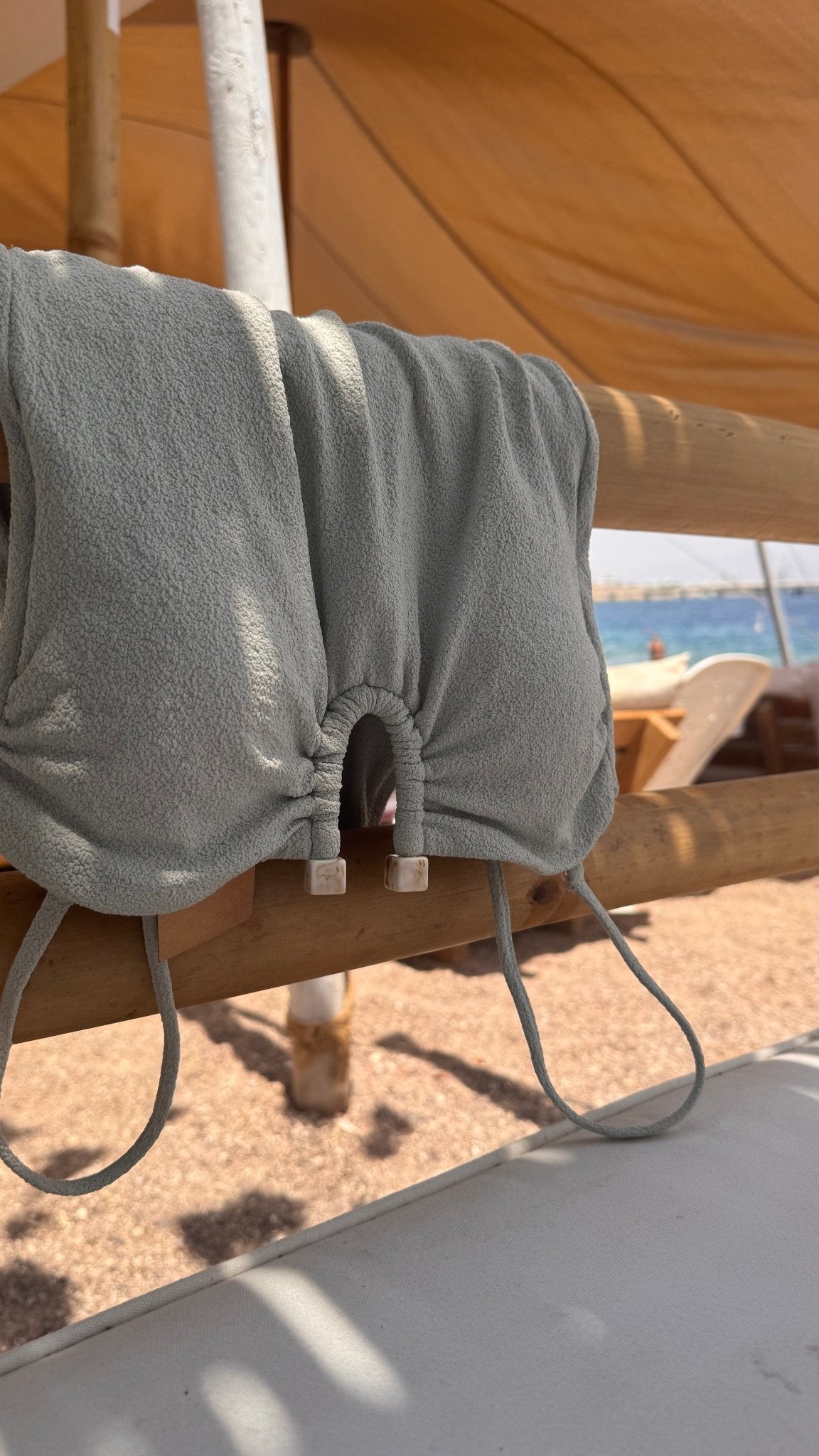 Stone Strapless Light Green - one piece - BiliBlond Swimwear