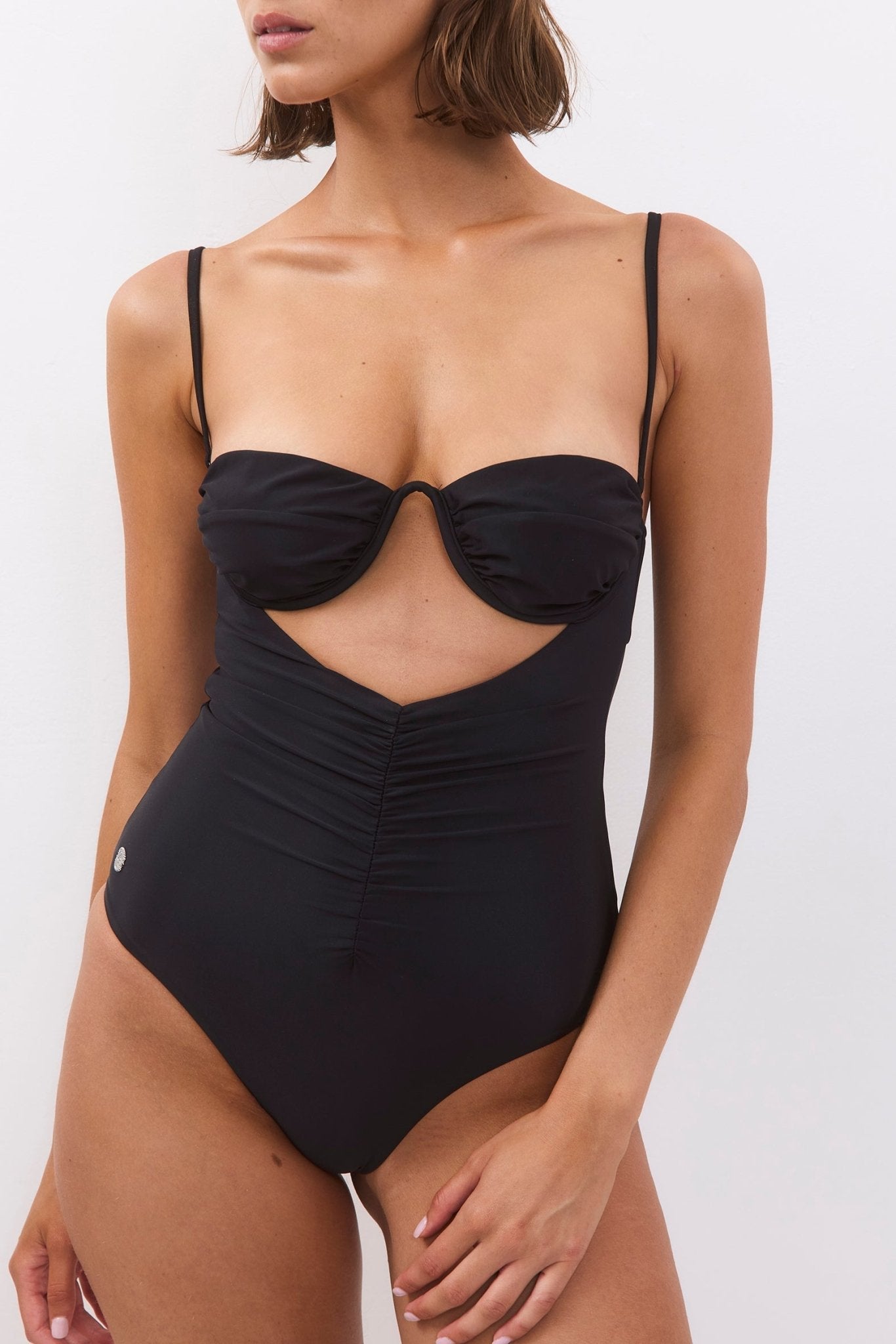 Sun One - piece Black - one piece - BiliBlond Swimwear