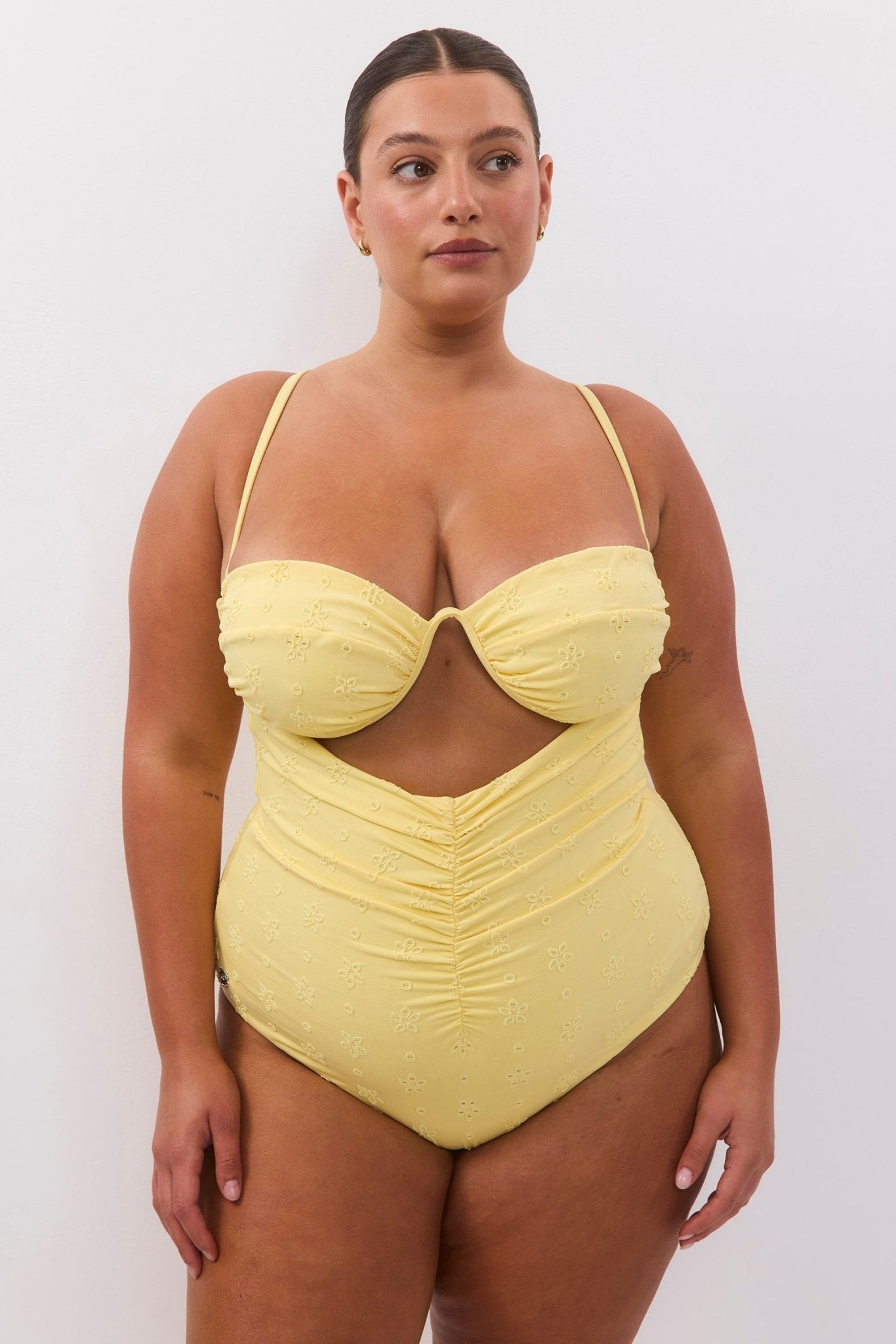 Sun One - piece Light Yellow - one piece - BiliBlond Swimwear