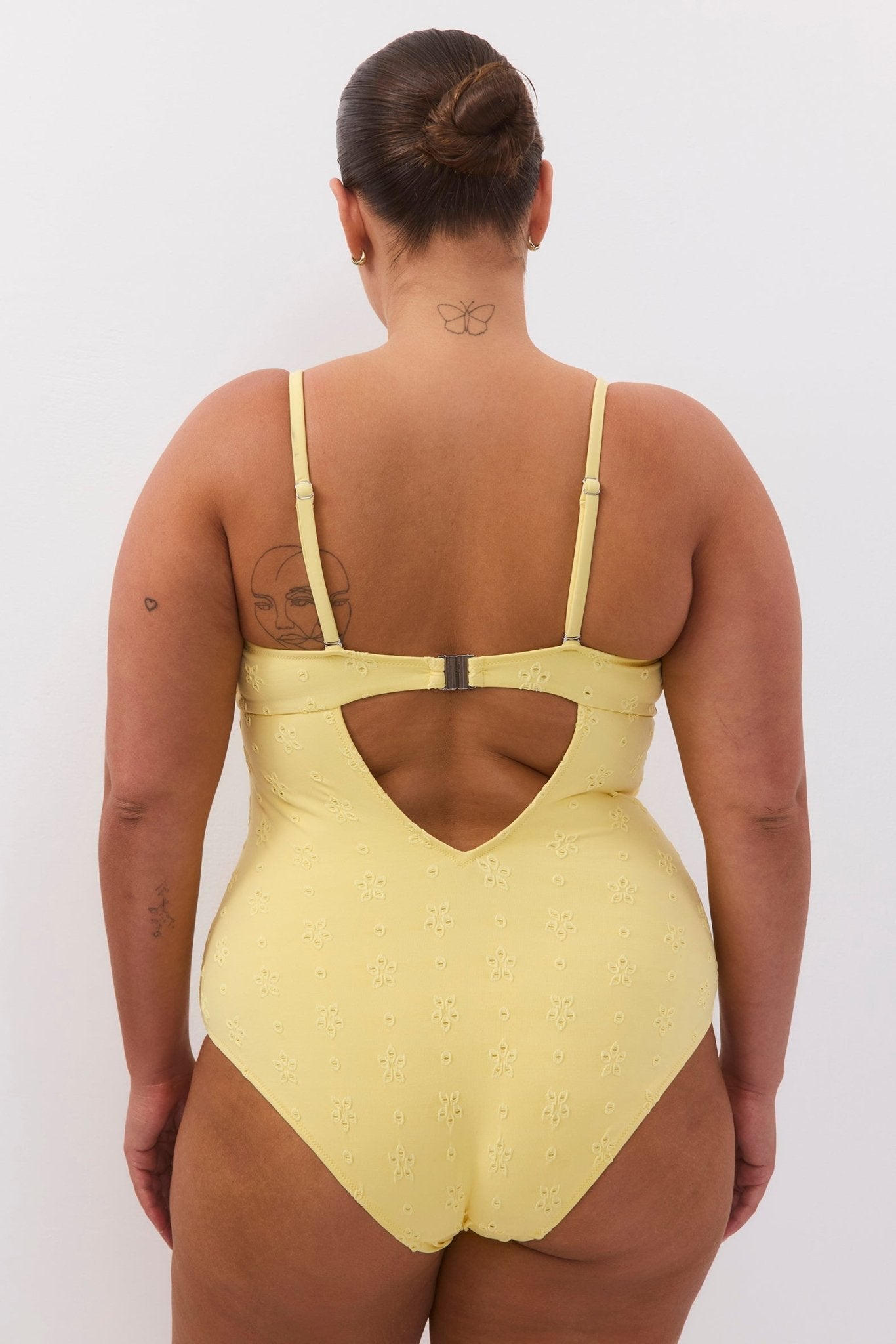 Sun One - piece Light Yellow - one piece - BiliBlond Swimwear