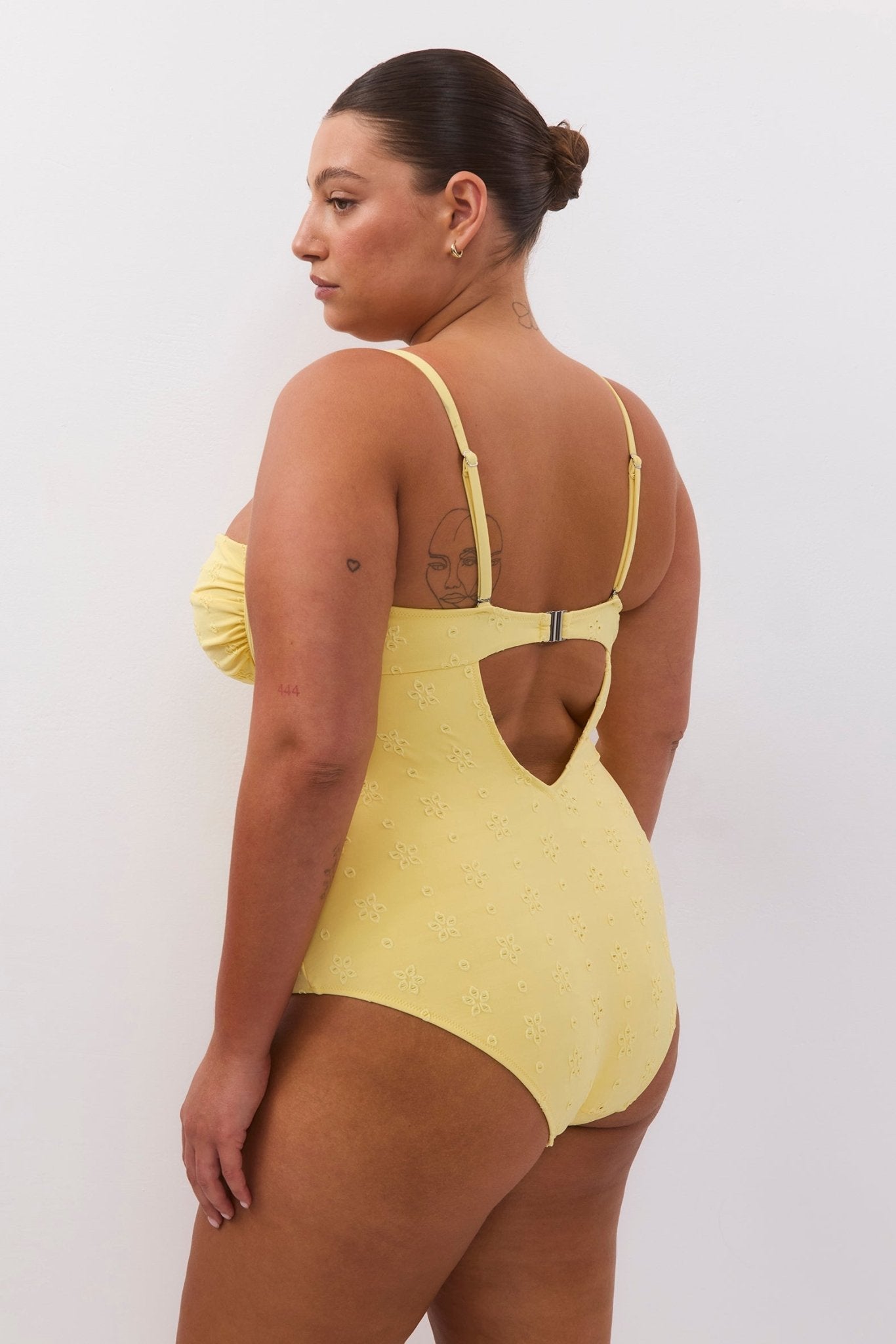 Sun One - piece Light Yellow - one piece - BiliBlond Swimwear