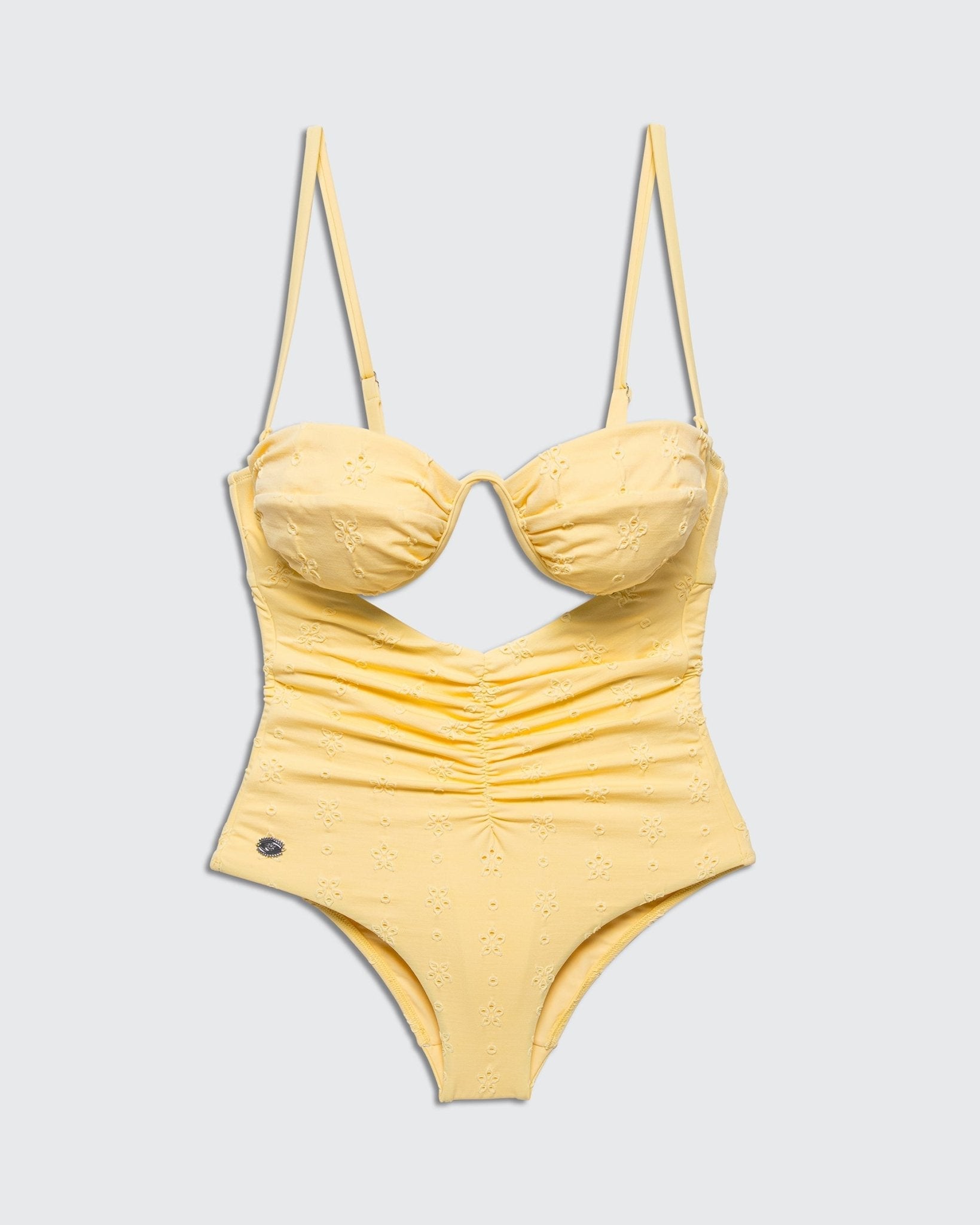 Sun One - piece Light Yellow - one piece - BiliBlond Swimwear