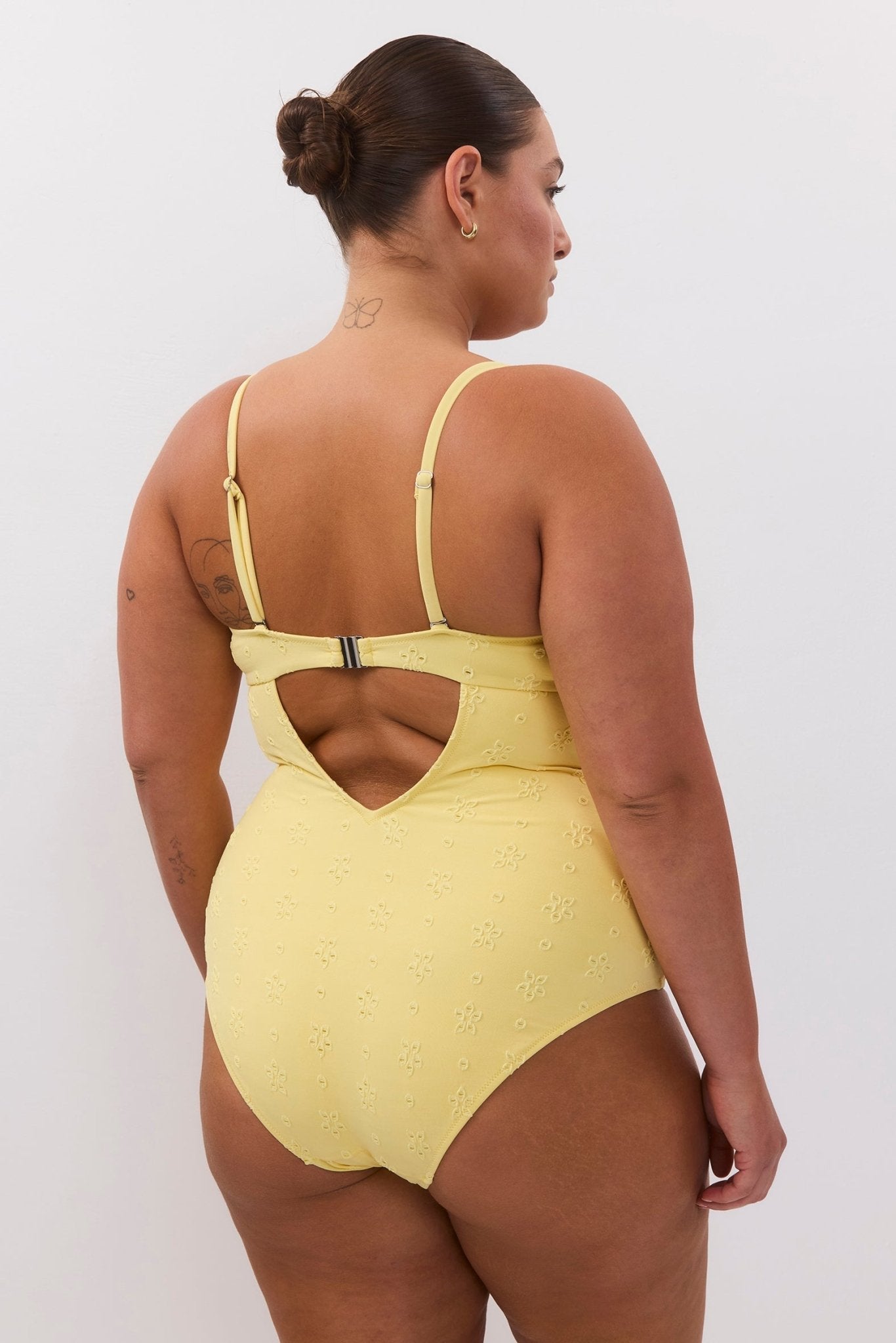 Sun One - piece Light Yellow - one piece - BiliBlond Swimwear