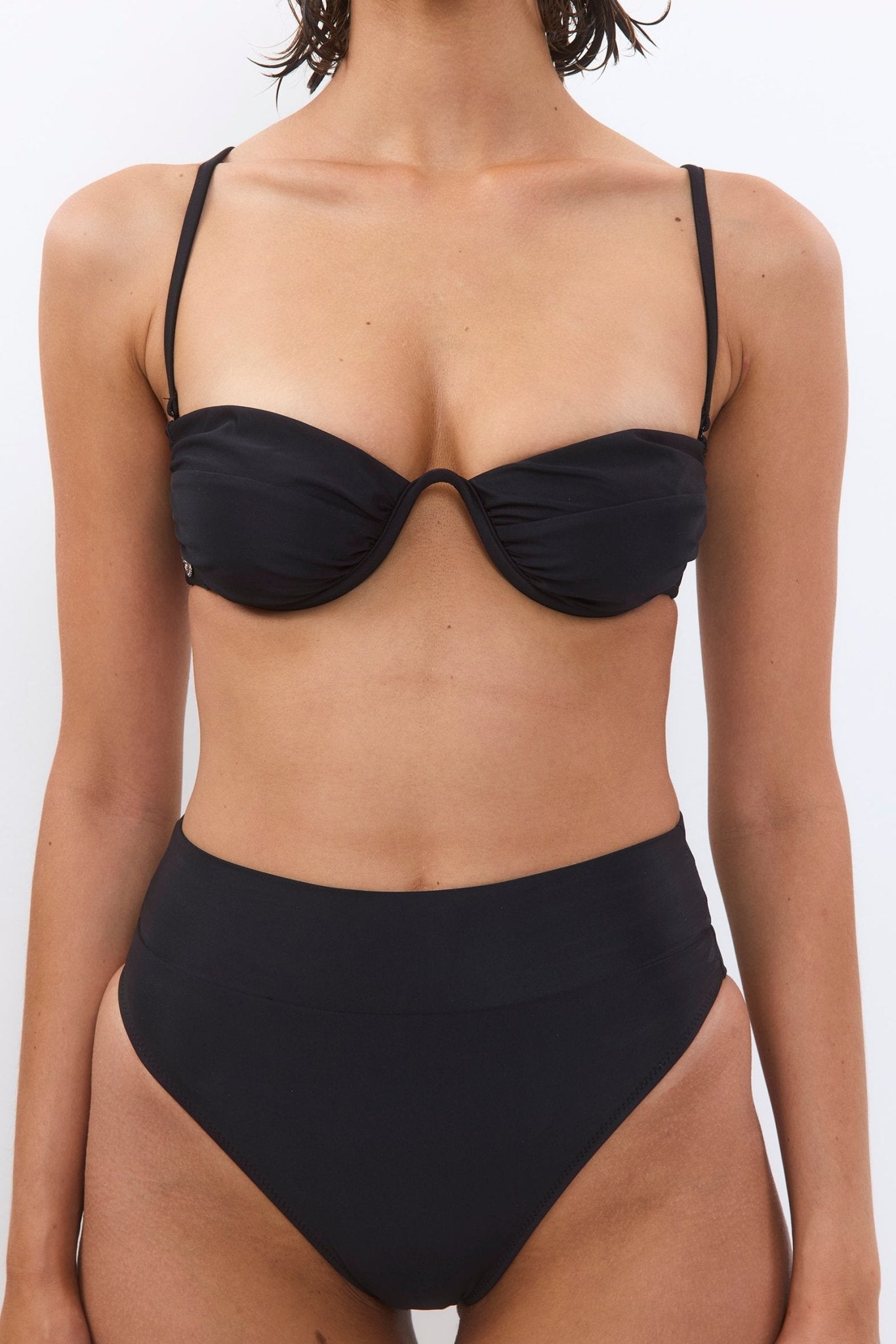 Sun Top Black - BIKINI - BiliBlond Swimwear