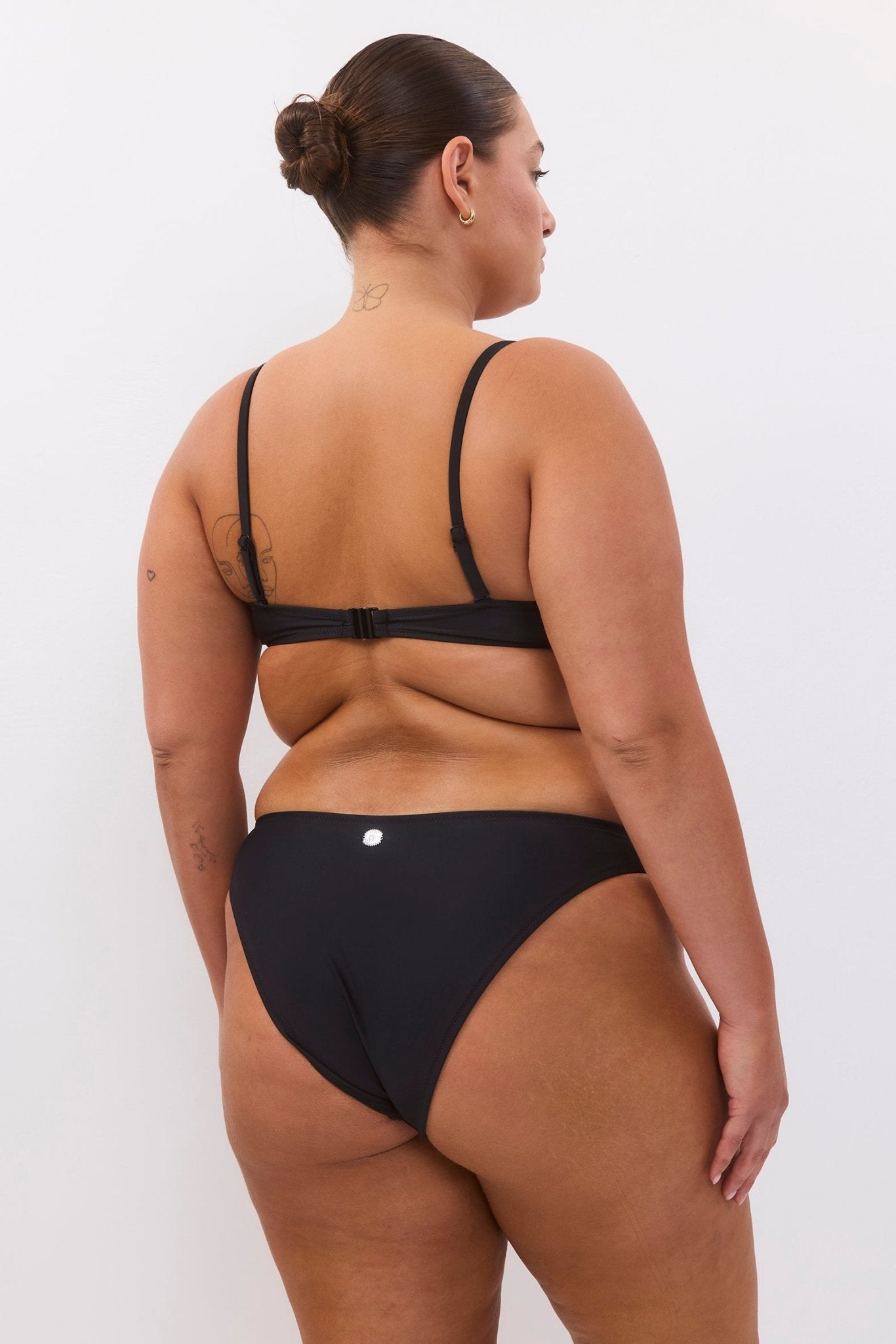 Sun Top Black & White - BIKINI - BiliBlond Swimwear