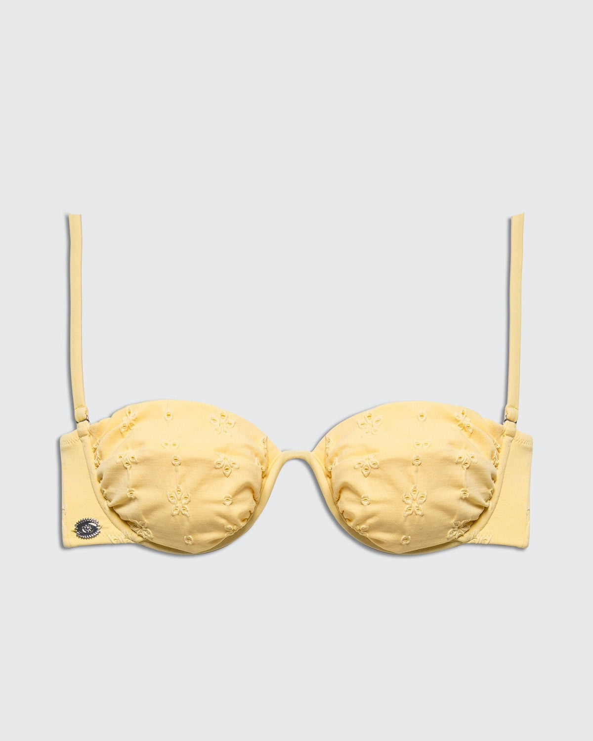 Sun Top Light Yellow - BIKINI - BiliBlond Swimwear