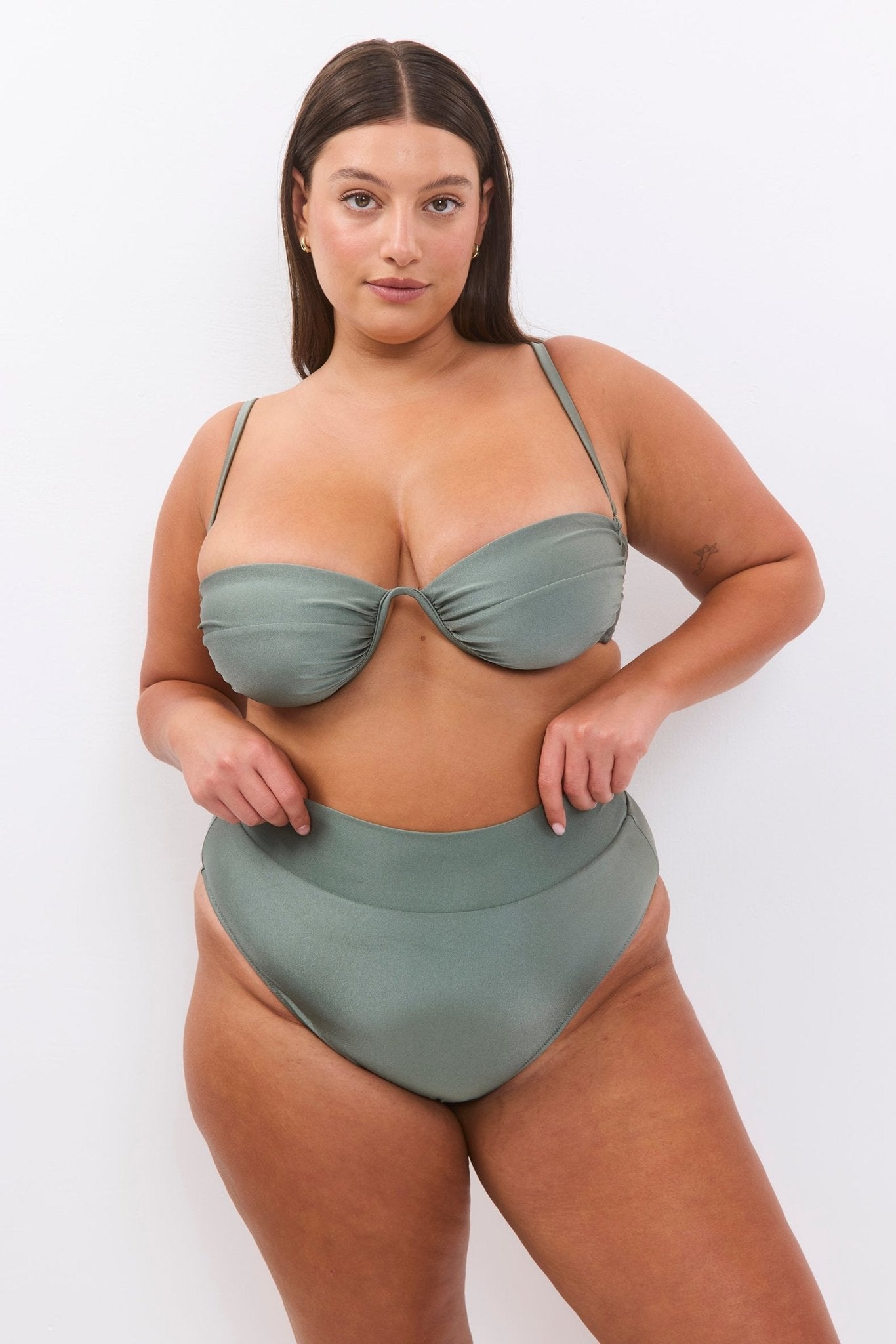 Sun Top Sage - BIKINI - BiliBlond Swimwear