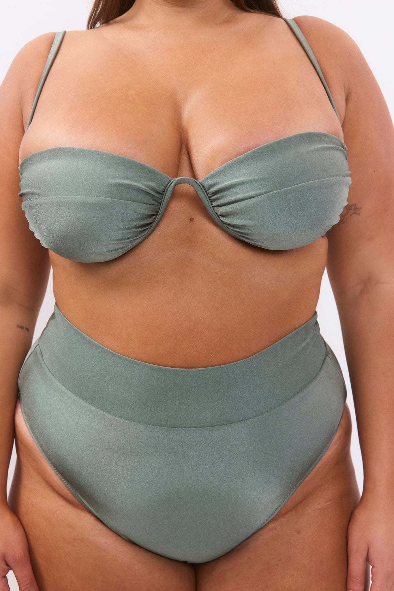 Sun Top Sage - BIKINI - BiliBlond Swimwear