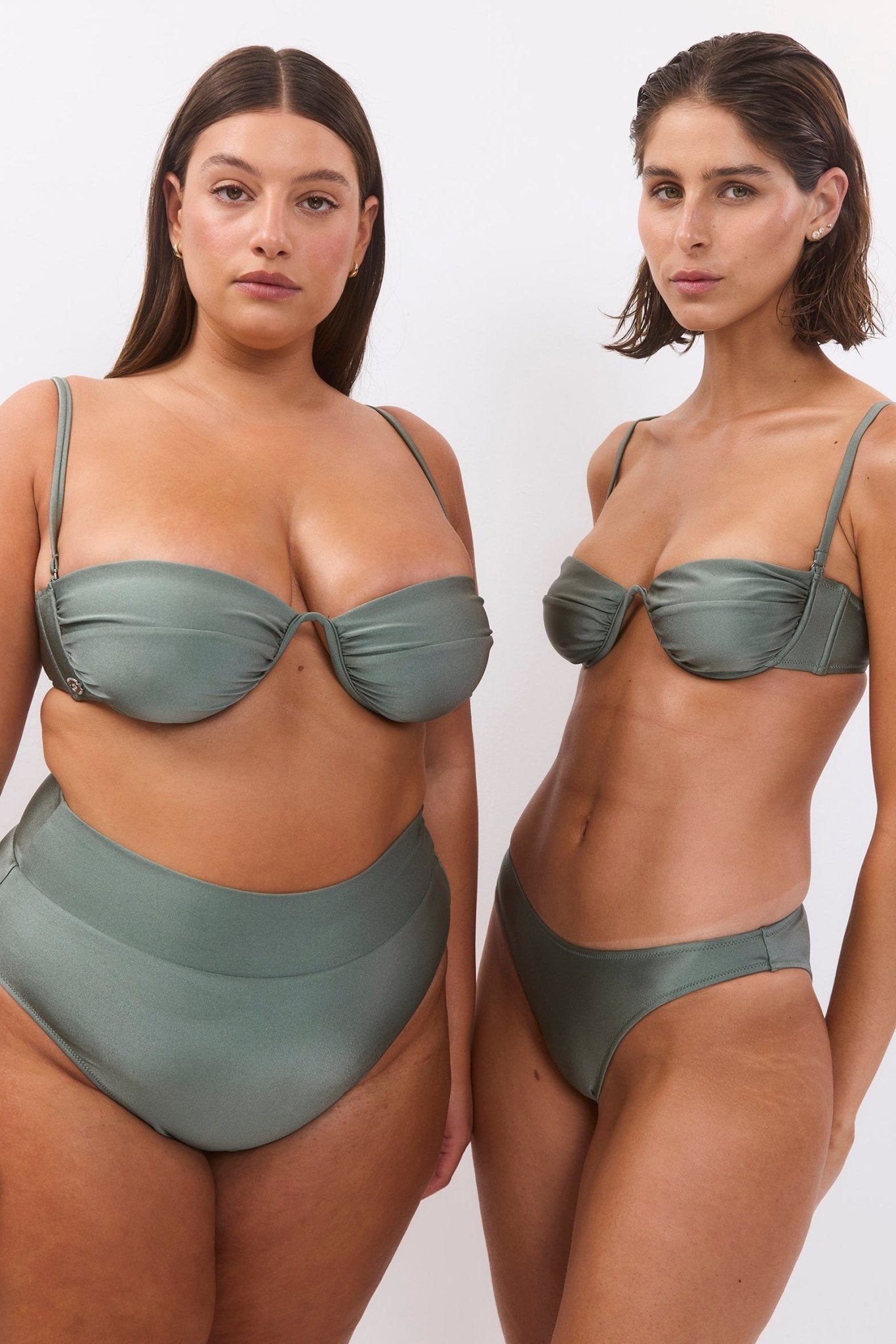 Sun Top Sage - BIKINI - BiliBlond Swimwear